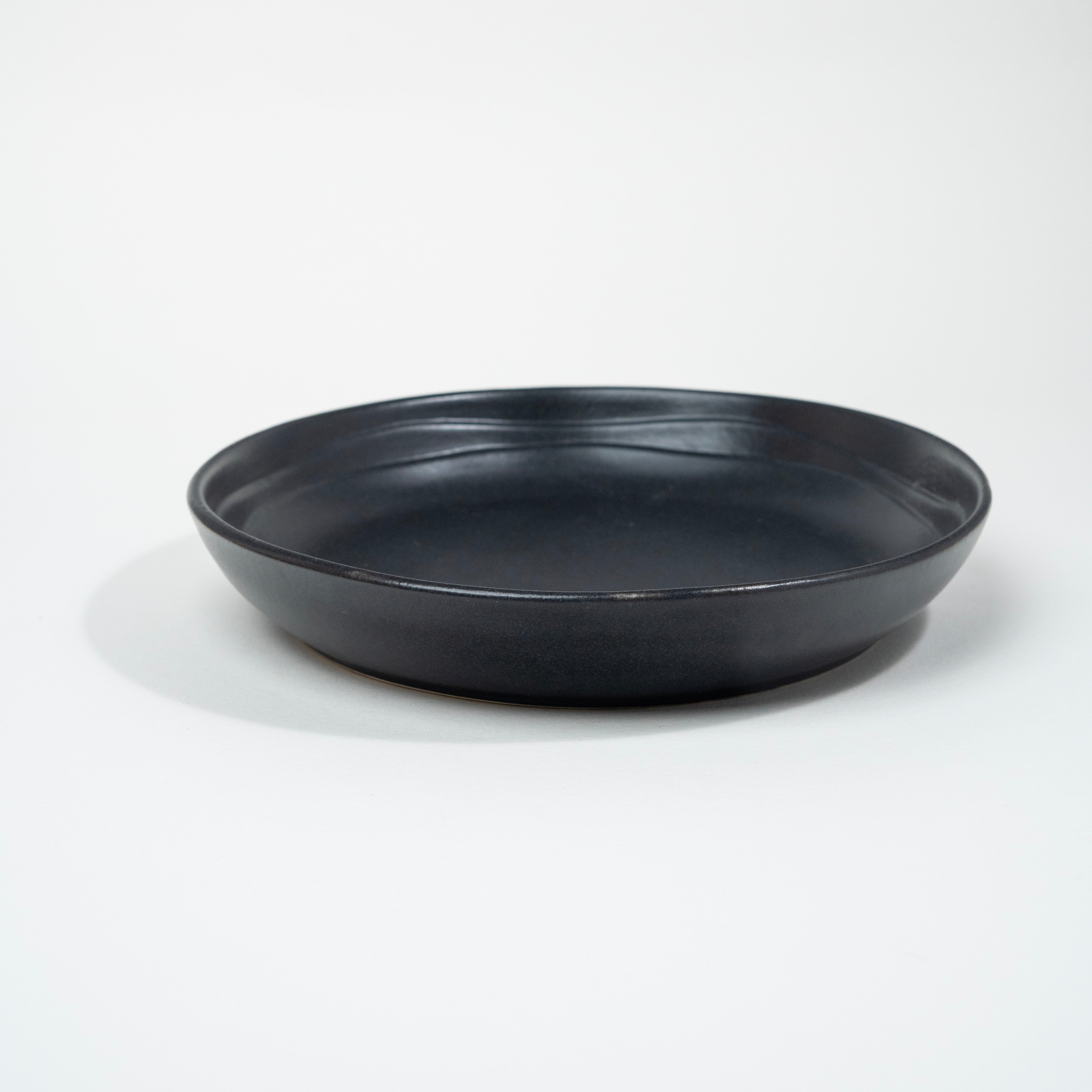 The Shared Table Deep Plate | Black