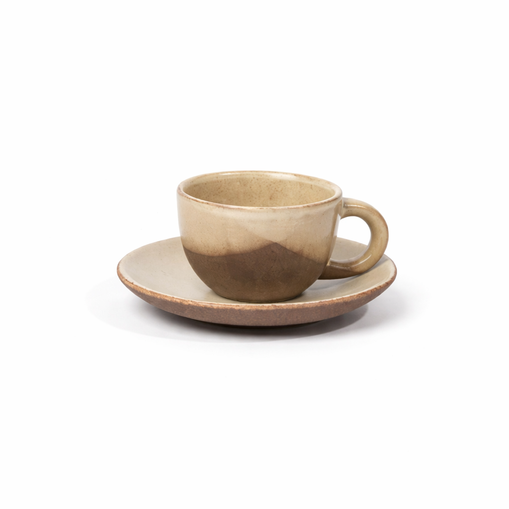 Earthstone Espresso Cup & Saucer
