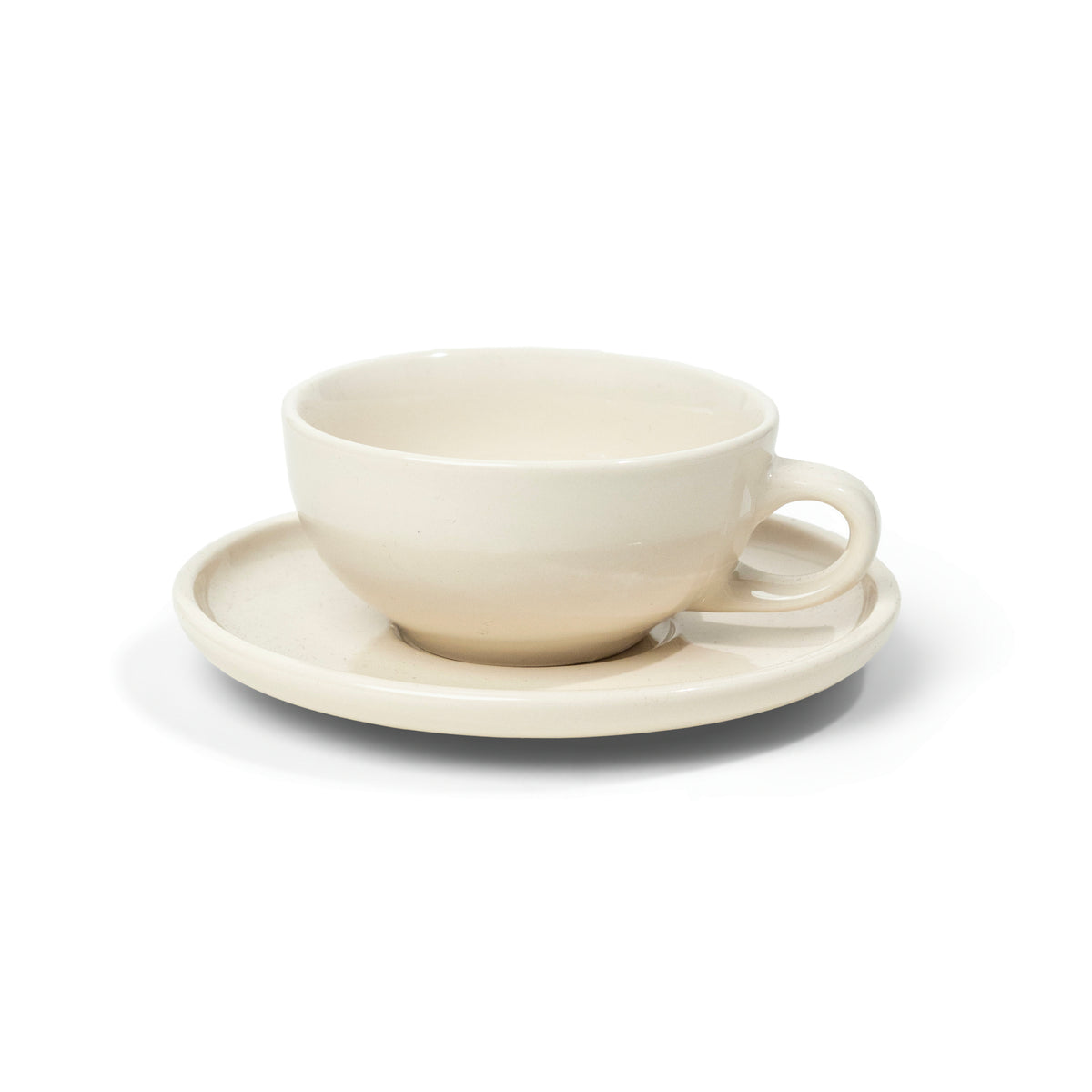 Classico 200ml Cup & Saucer | Linen Gloss