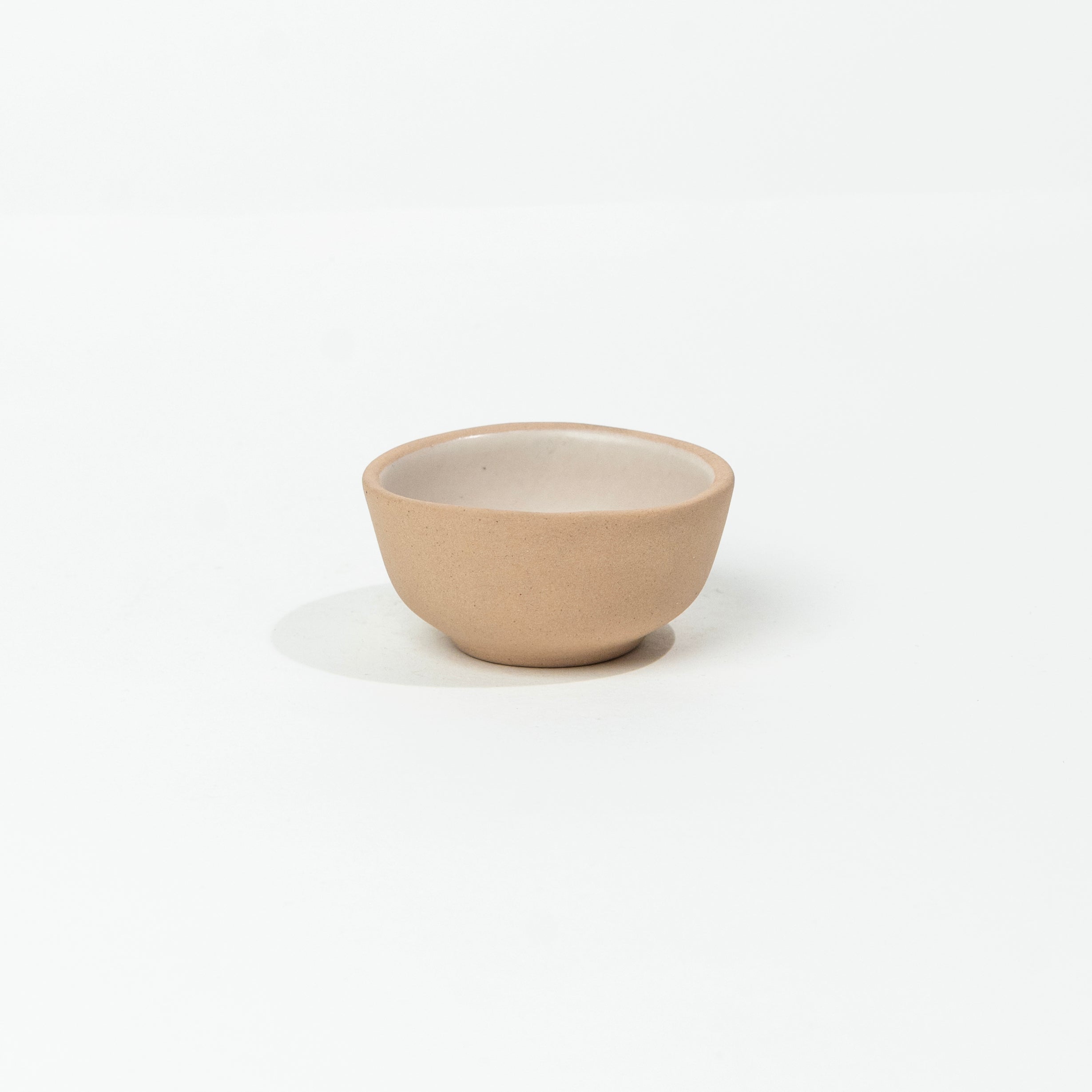 Sandstone Dip Bowl | Ivory Matte