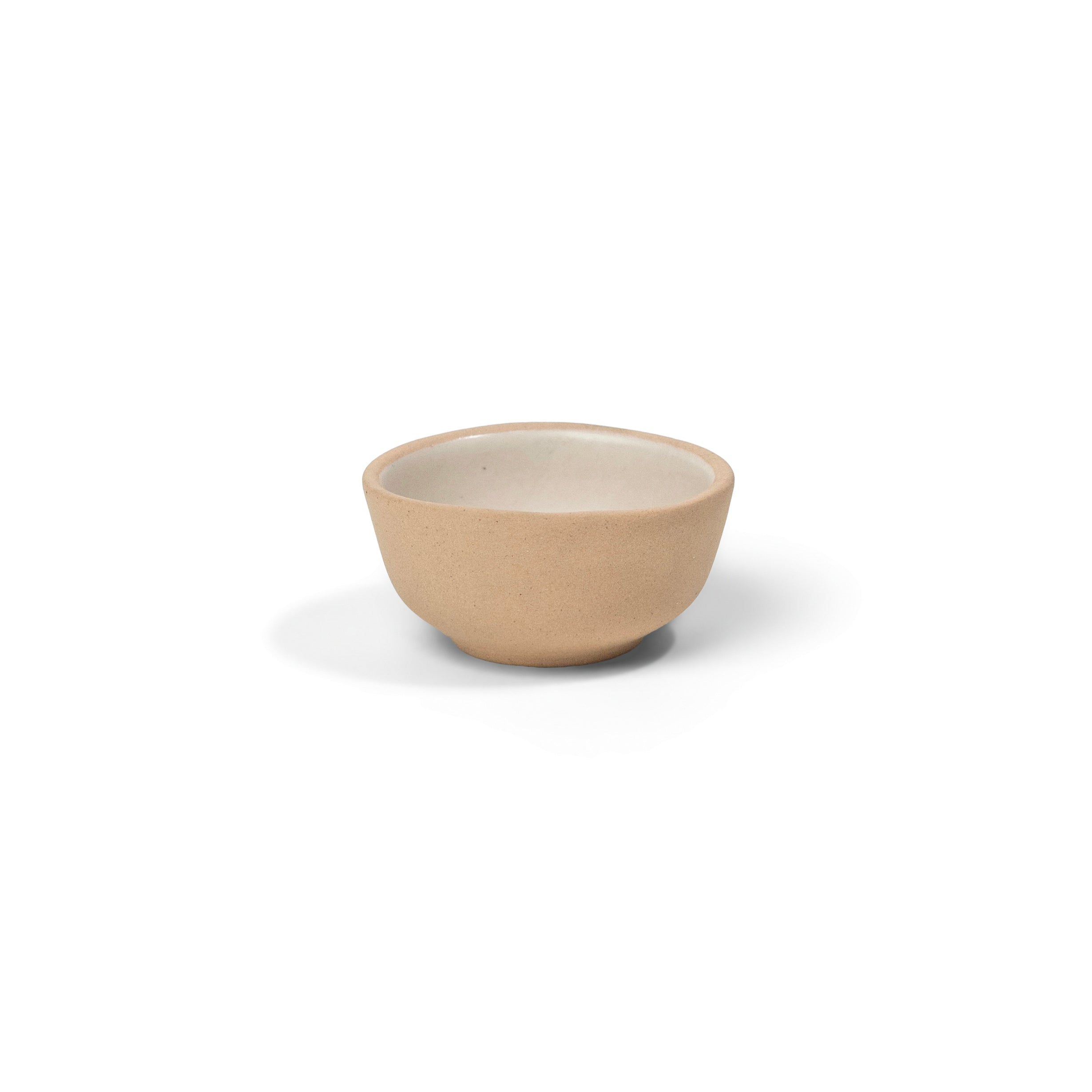 Sandstone Dip Bowl | Ivory Matte