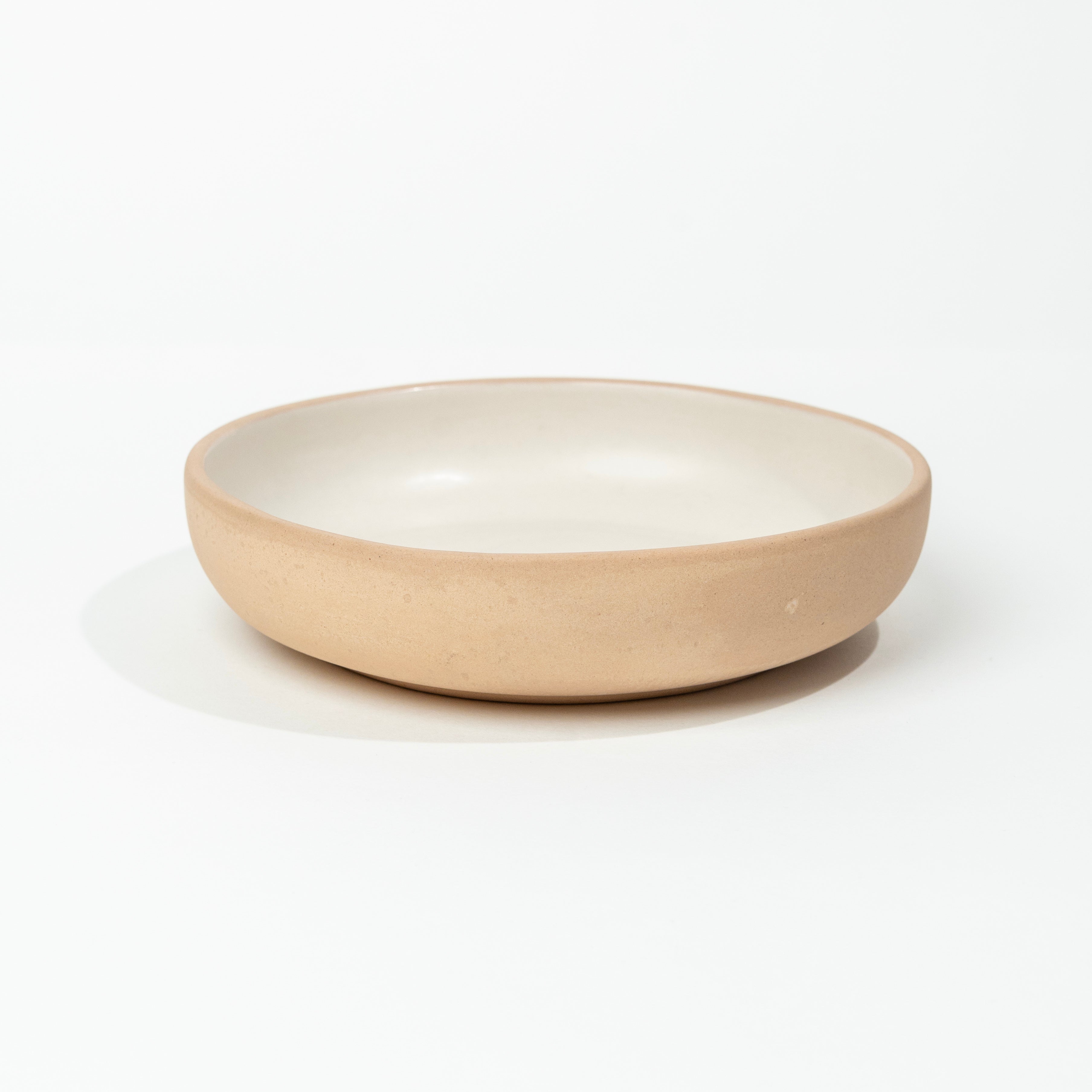 Sandstone Deep Pasta Bowl - Textured Ivory
