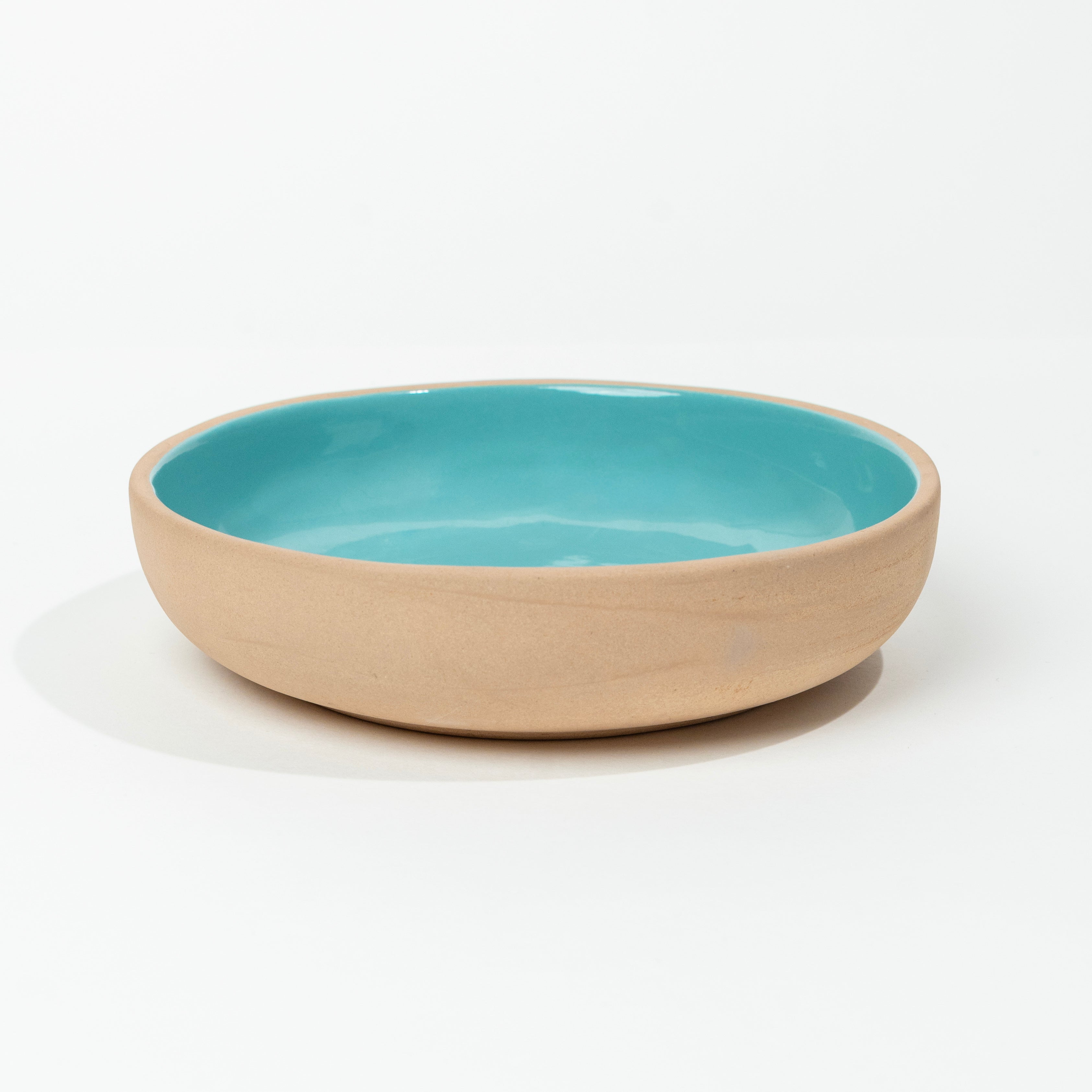 Sandstone Deep Pasta Bowl - Seafoam