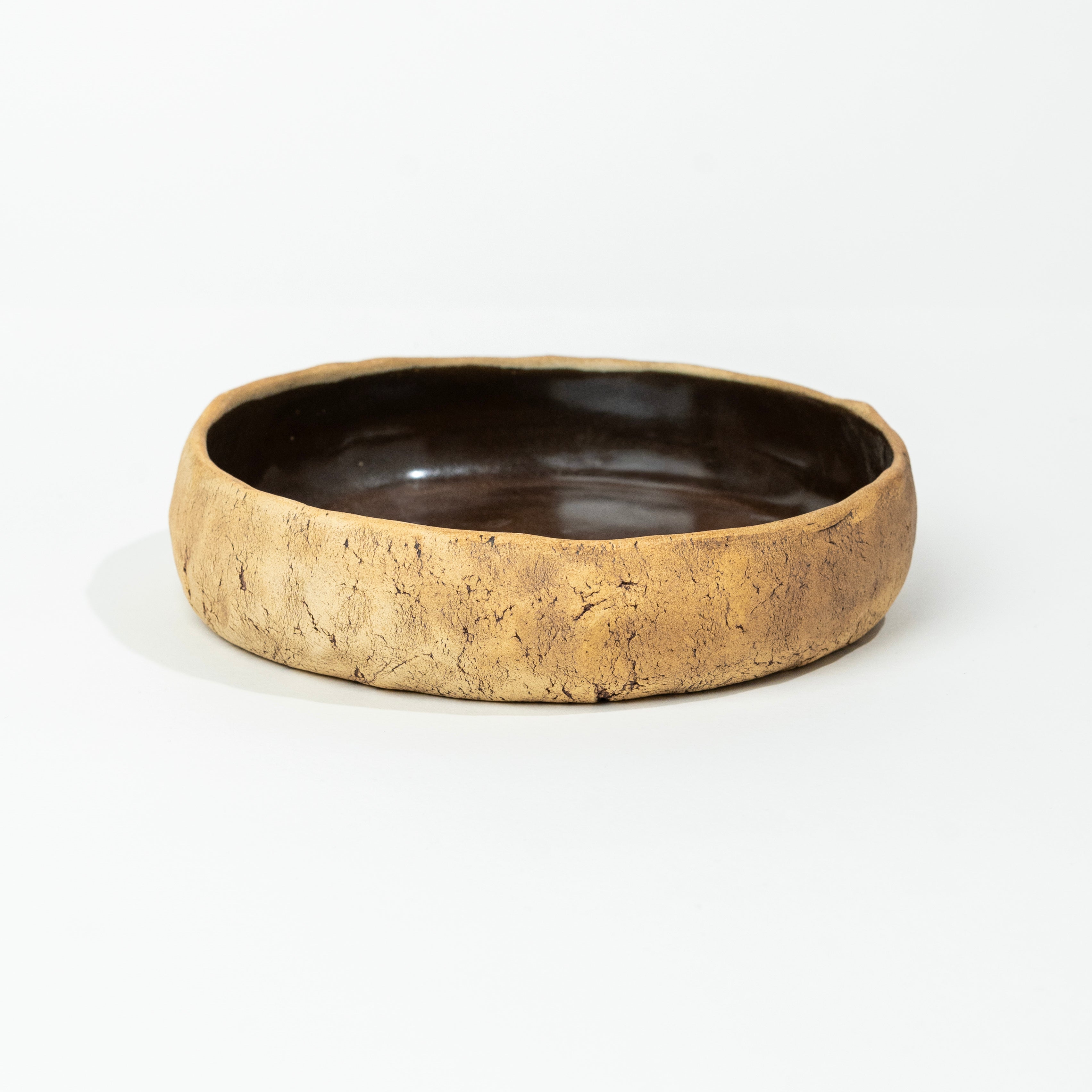 Earthskin Midnight Plate | 7.5 in | Brown
