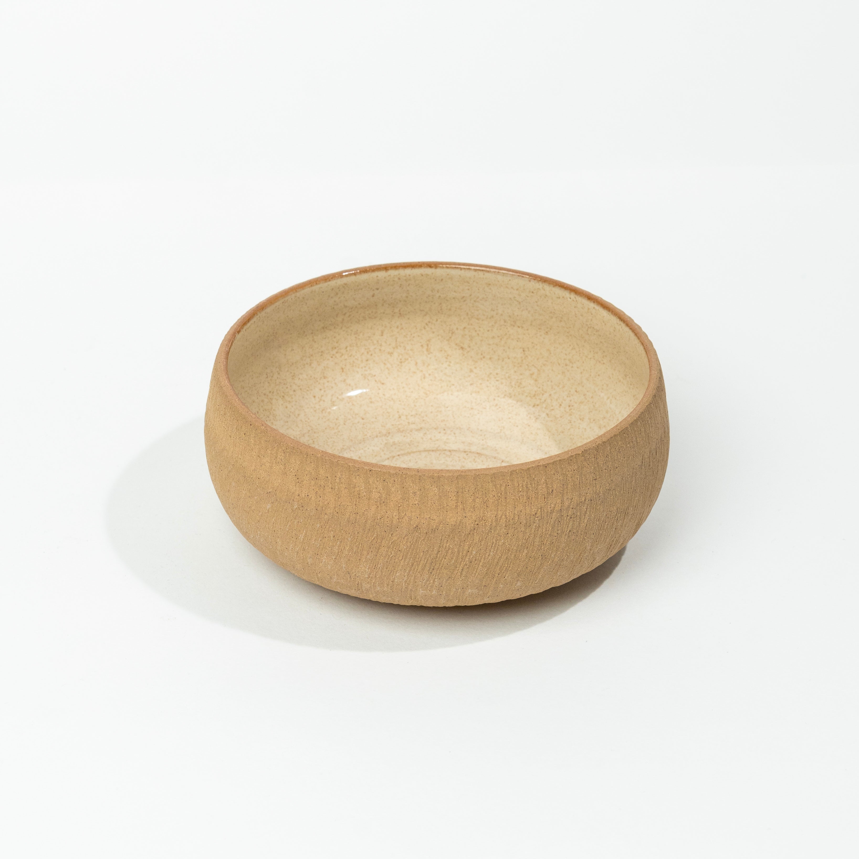 Prthvi Salad Bowl Speckled Beige - 15cms x 6.5cms
