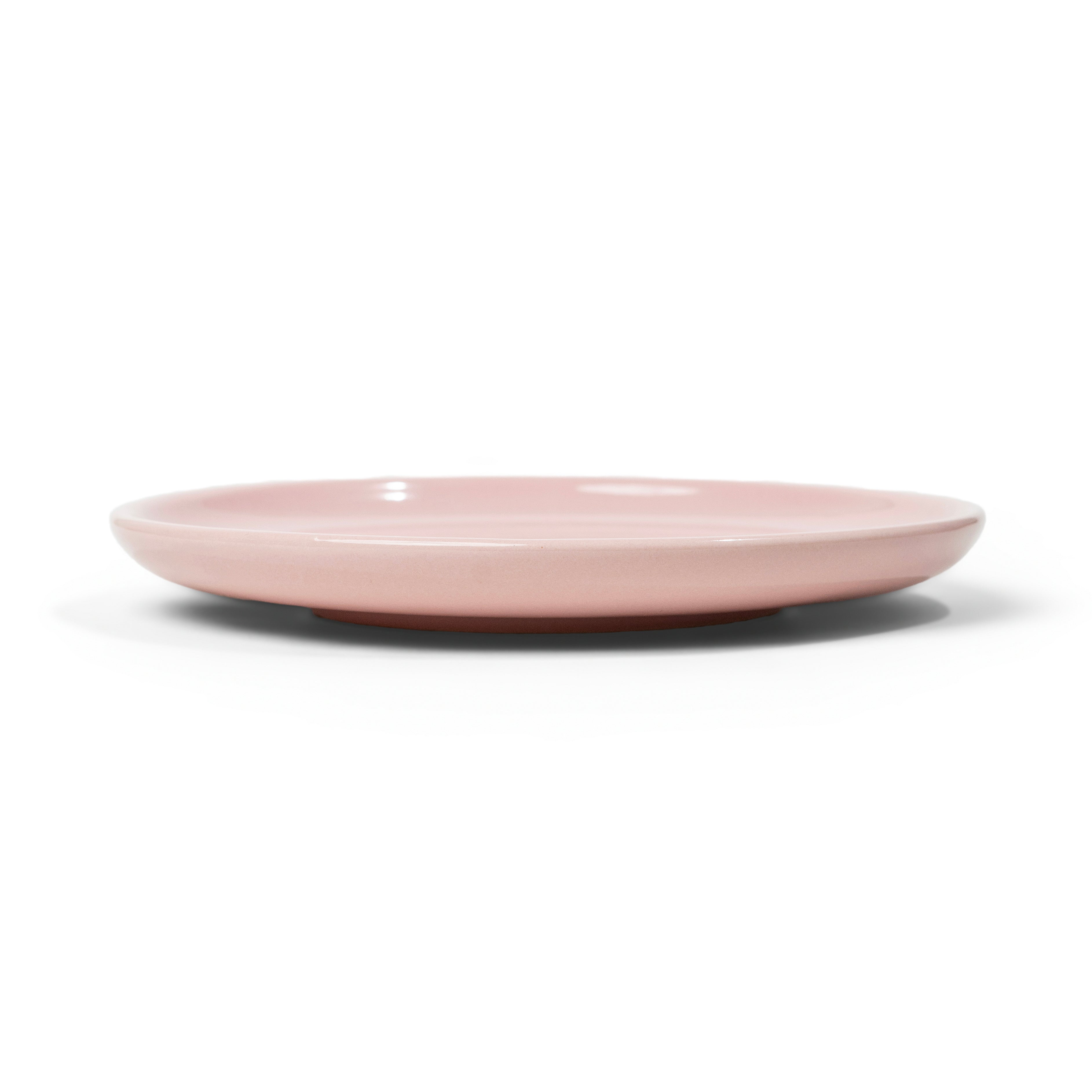 The Daily Drip 8 Inch Small Plate | Pink Gloss