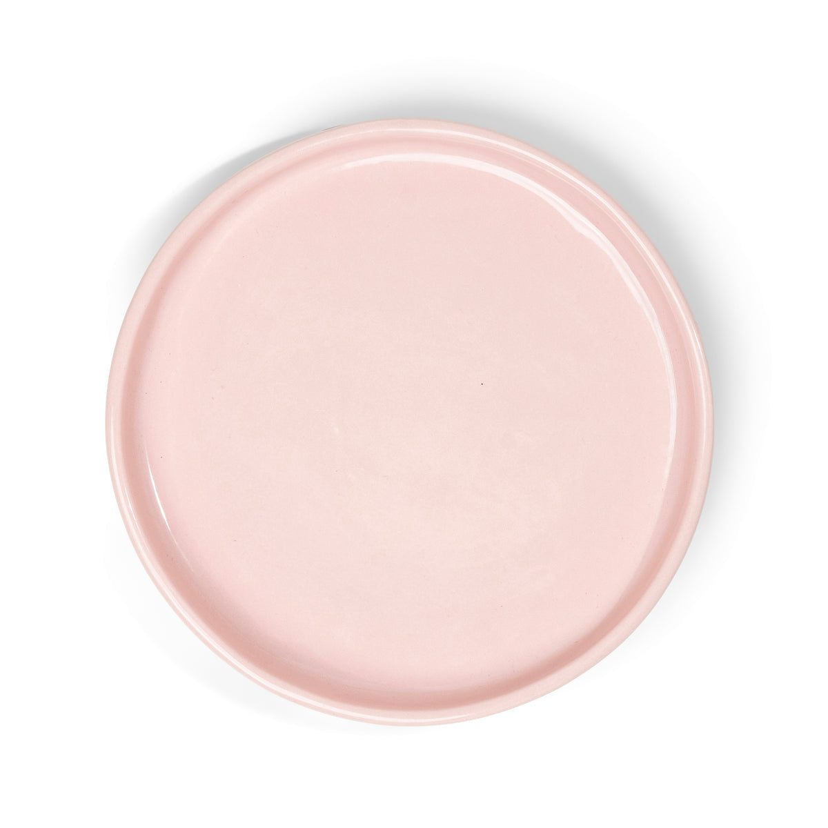 The Daily Drip 8 Inch Small Plate | Pink Gloss