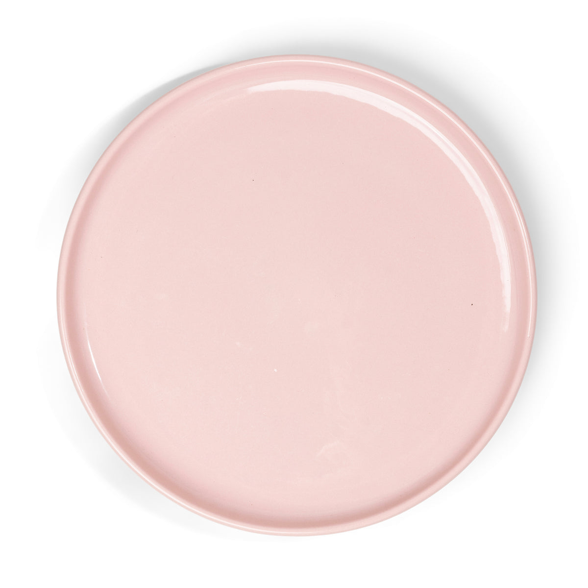 The Daily Drip 10 Inch Large Plate | Pink Gloss