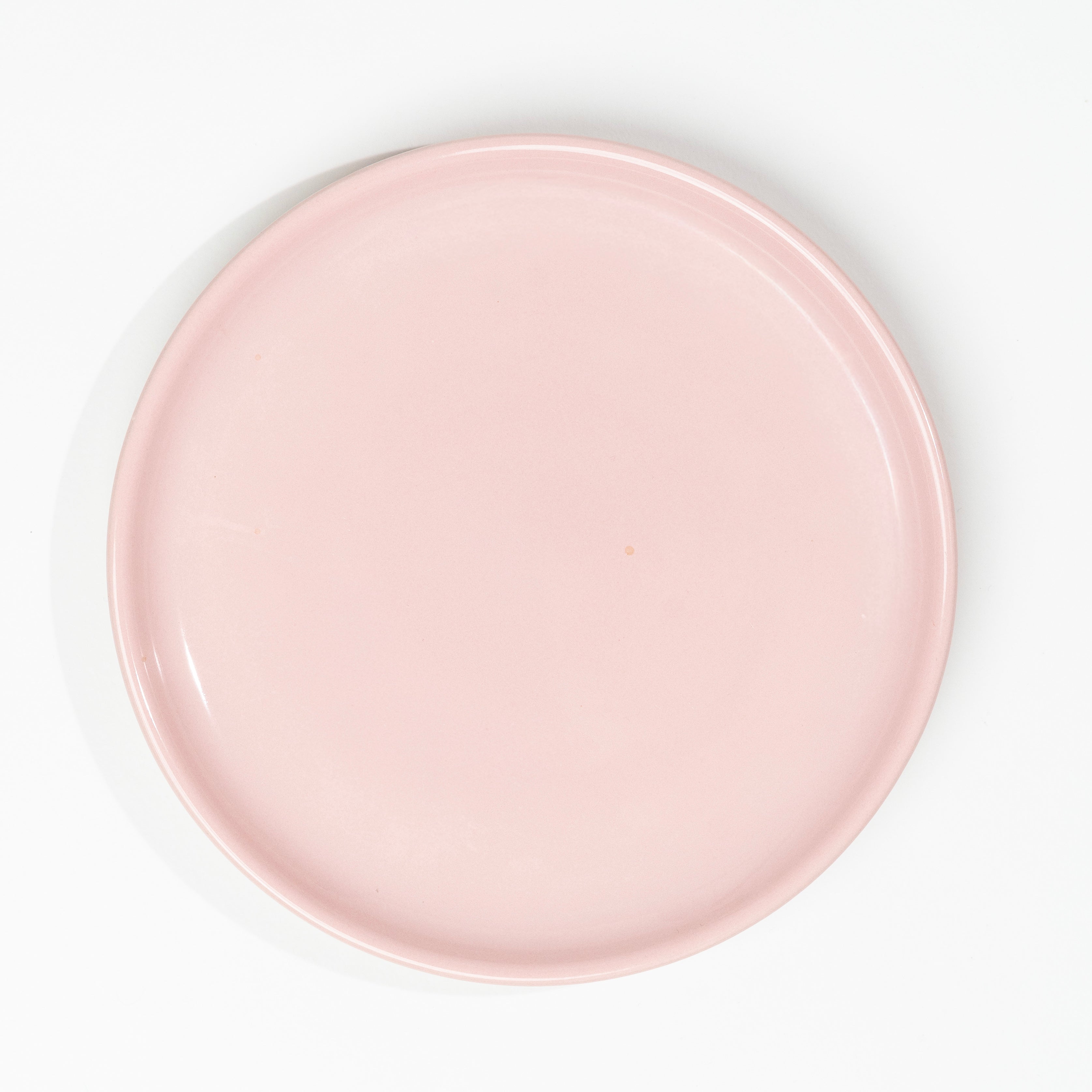 The Daily Drip 8 Inch Small Plate | Pink Gloss