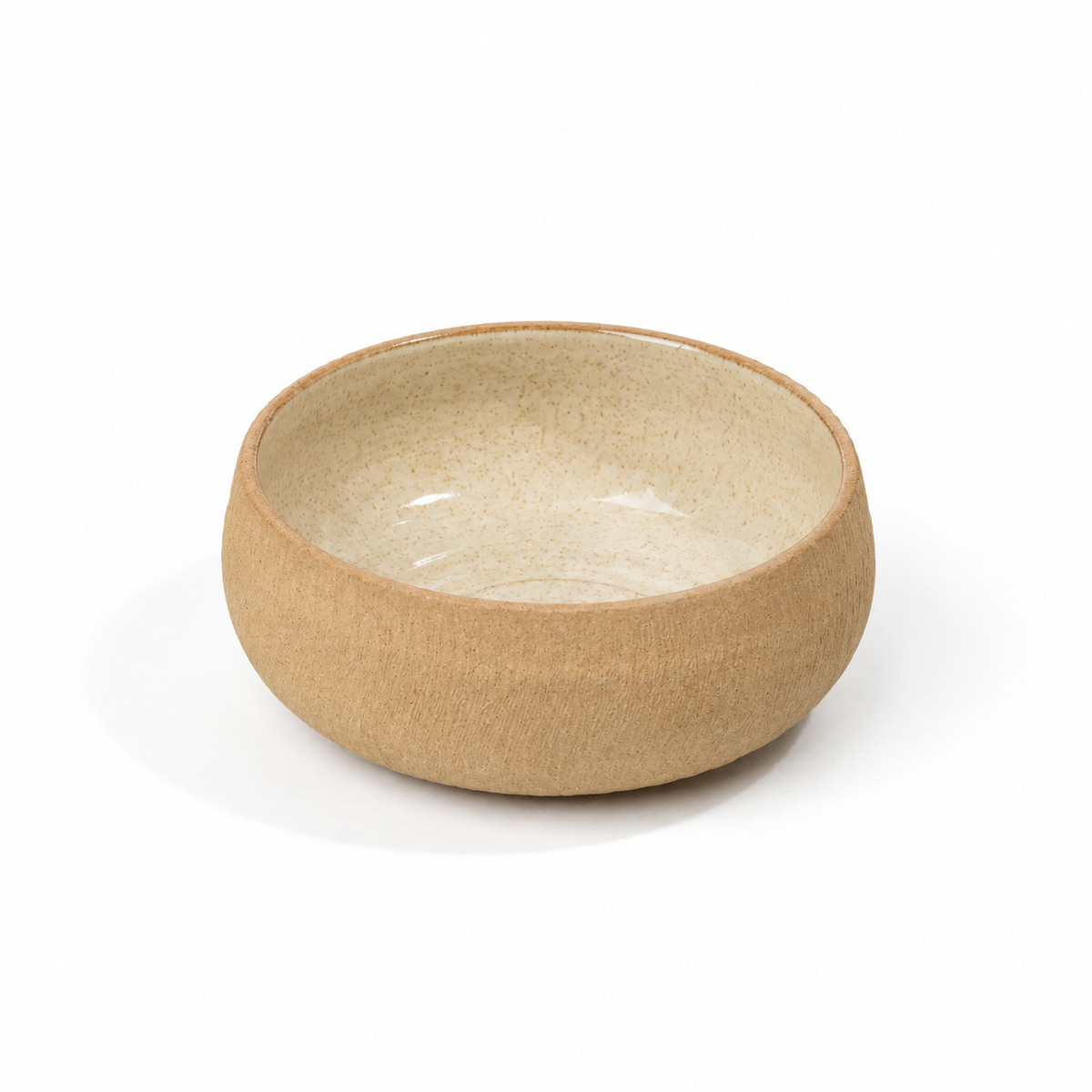 Prthvi Salad Bowl Speckled Beige - 15cms x 6.5cms
