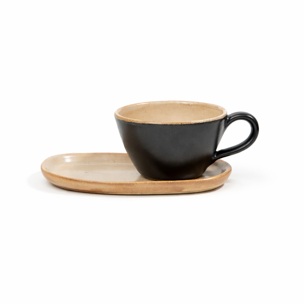 Ritual Coffee Cup & Saucer | Black