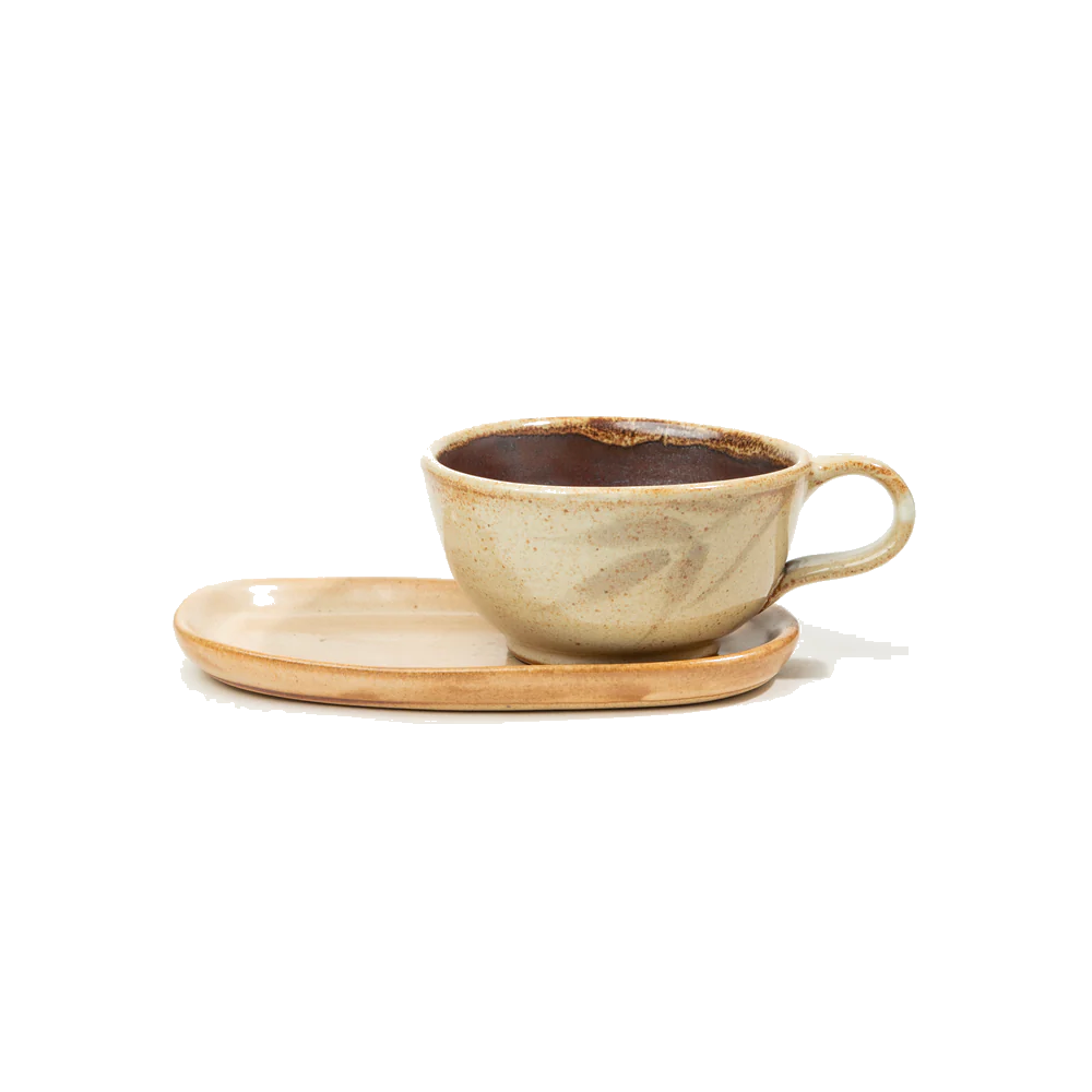 Ritual Coffee Cup & Saucer | Brown