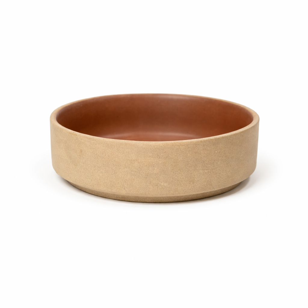 Terra Ochre Straight Serving Bowl | 6.7 inch