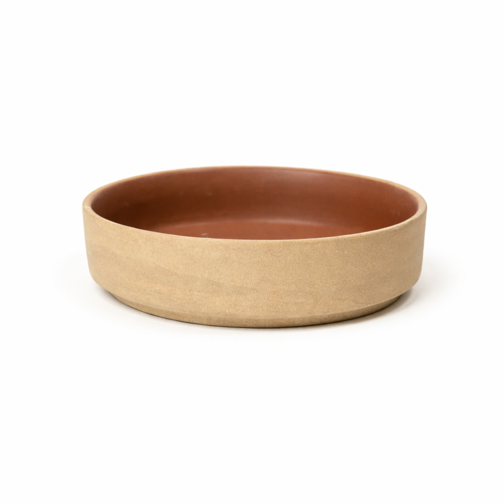 Terra Ochre Straight Serving Bowl | 6 inch