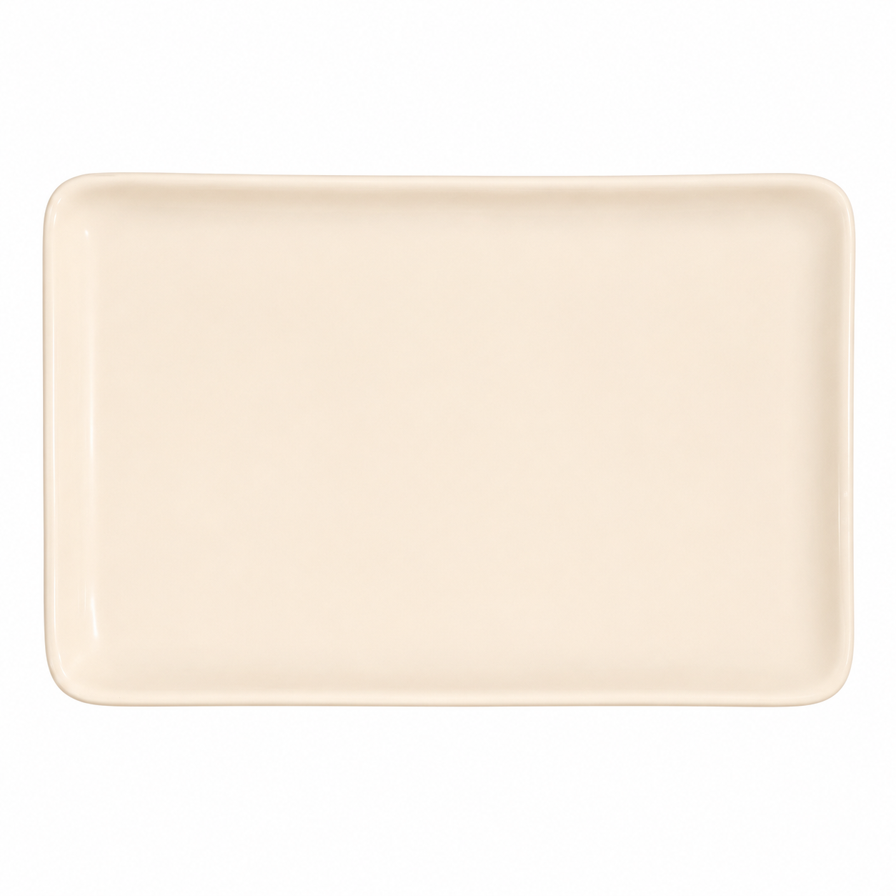 The Daily Drip 12 Inch Rectangular Platter | Linen Gloss