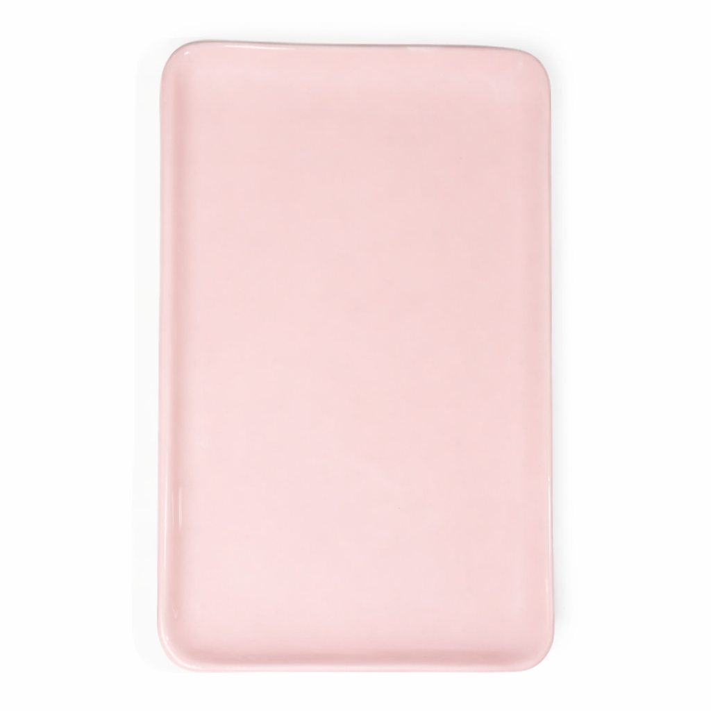 The Daily Drip 12 Inch Rectangular Platter | Pink Gloss