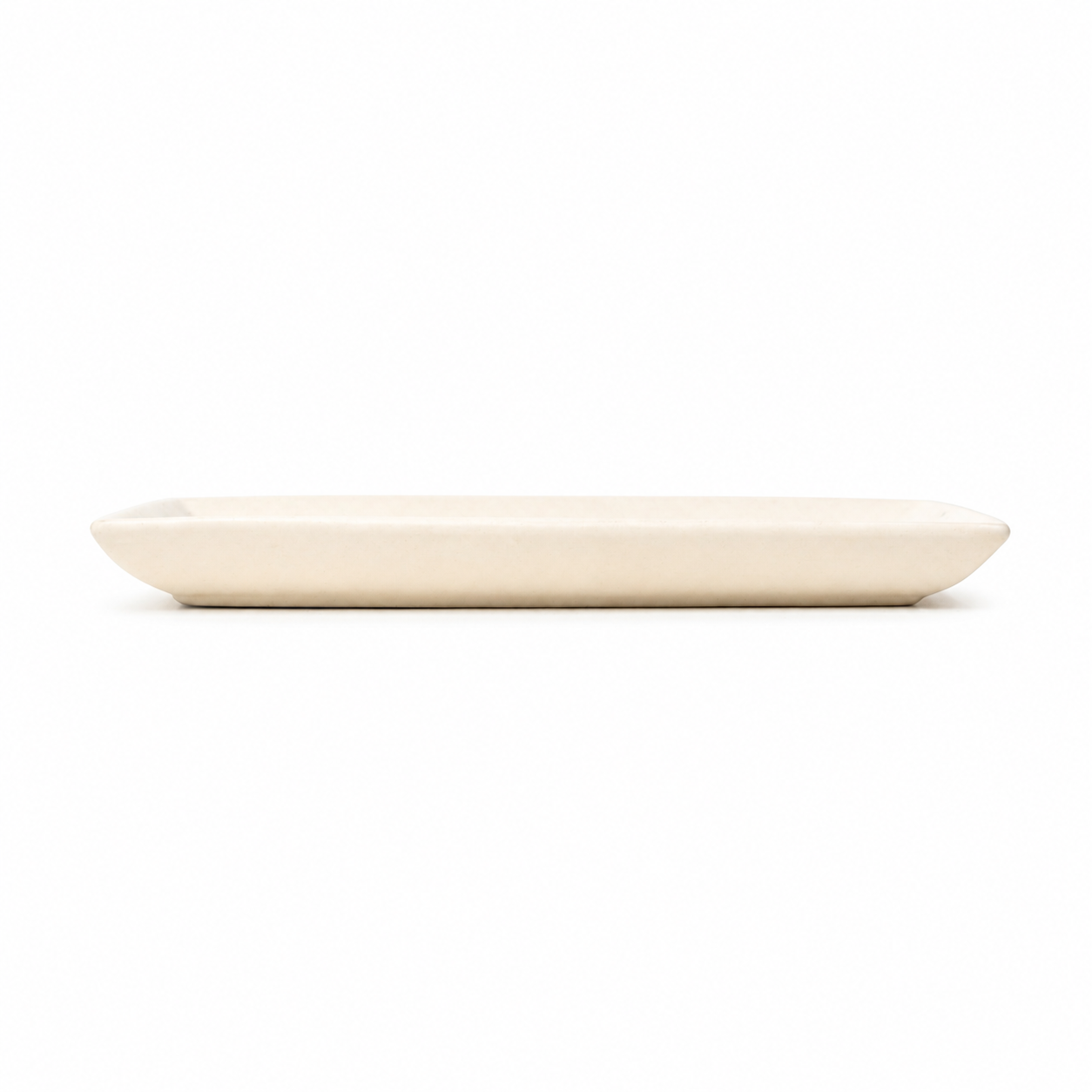 The Daily Drip 12 Inch Rectangular Platter | Linen Gloss
