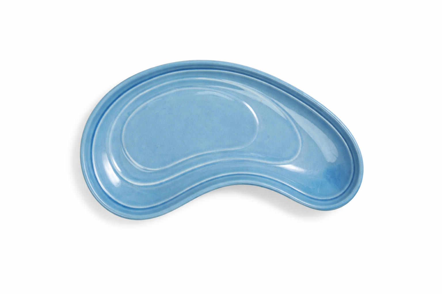 The Shared Table Curved Platter | 11 in | Blue