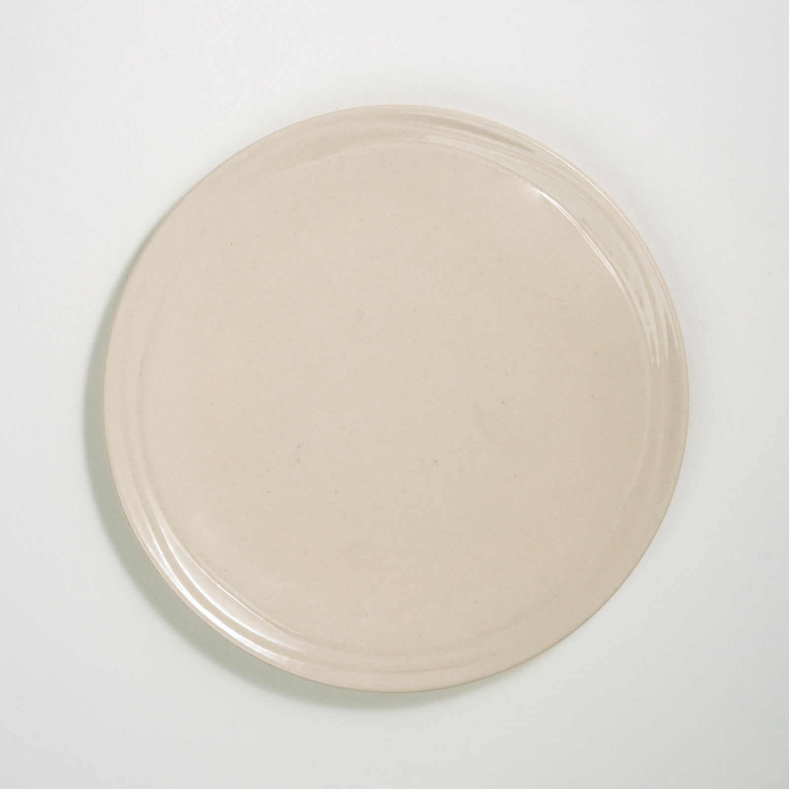 The Shred Table Half Plate | 8.5 in | Ivory