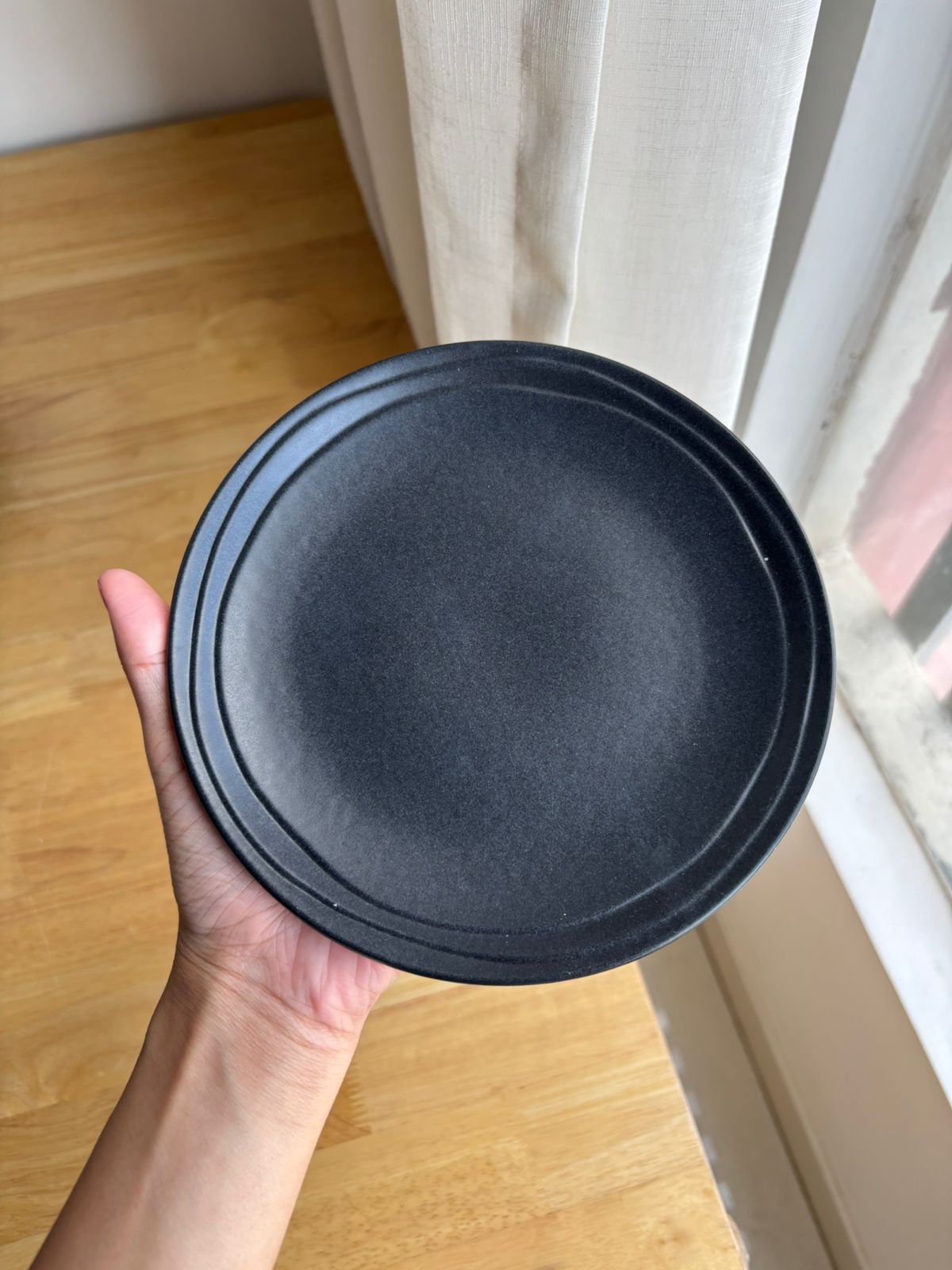 The Shared Table Dessert Plate | 7 in | Black