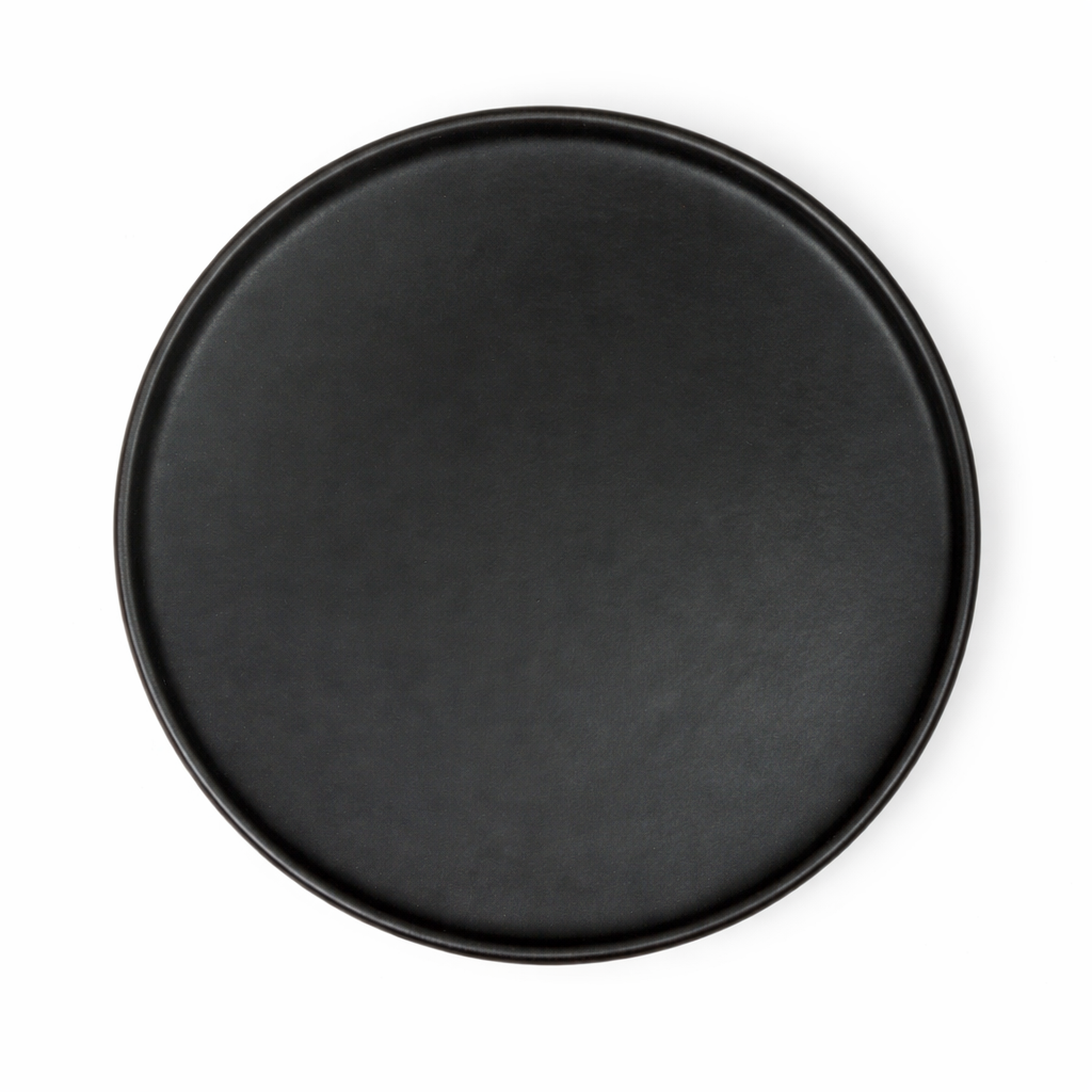 Earthstone Large Plate | 10 In | Matte Black