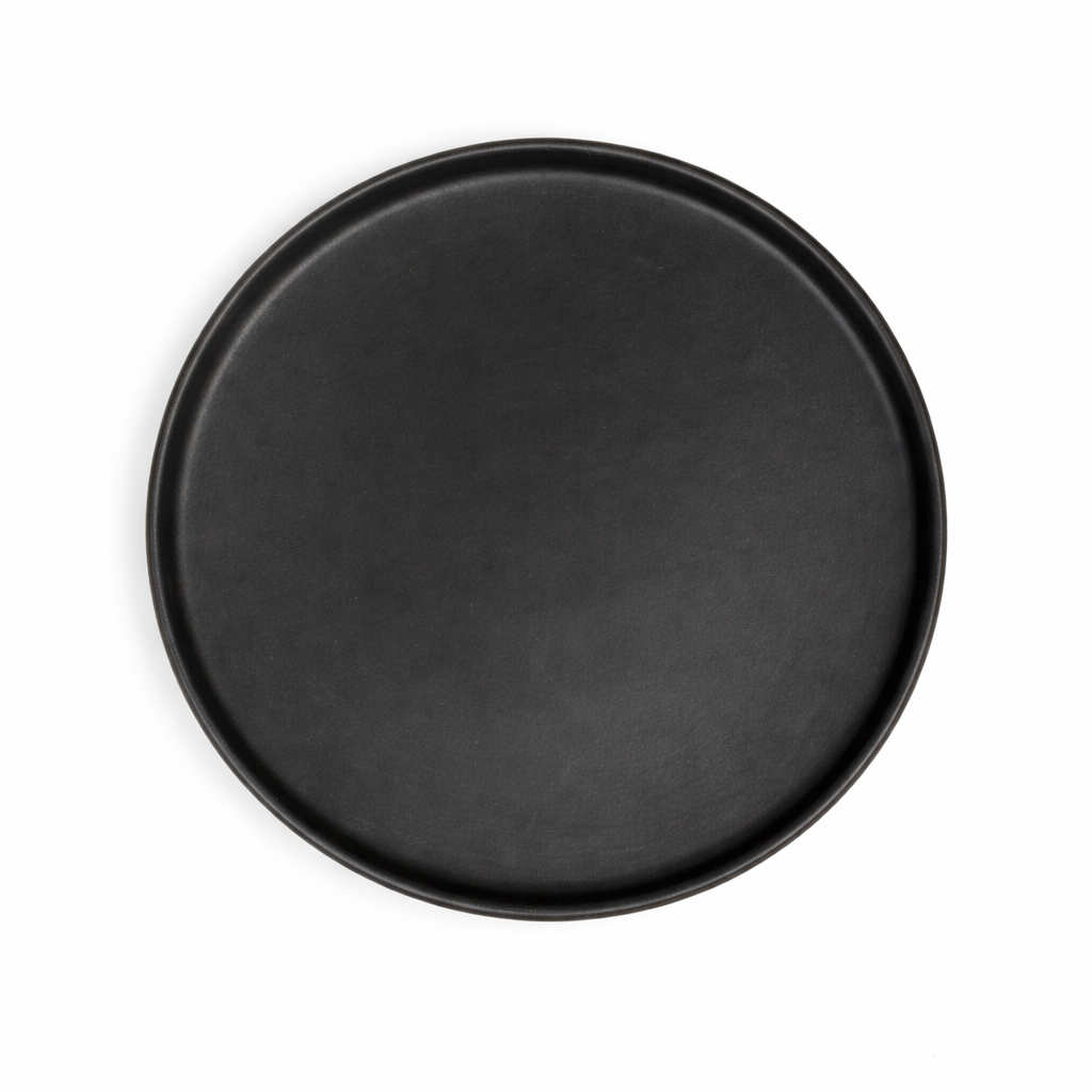 Earthstone Small Plate | 8 In | Matte Black