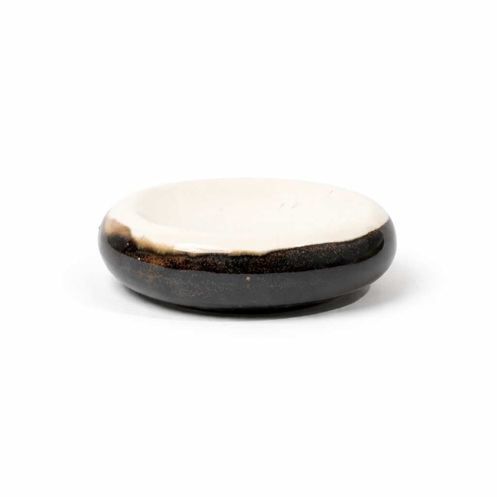 Ebony Disk Studio Plating Dish
