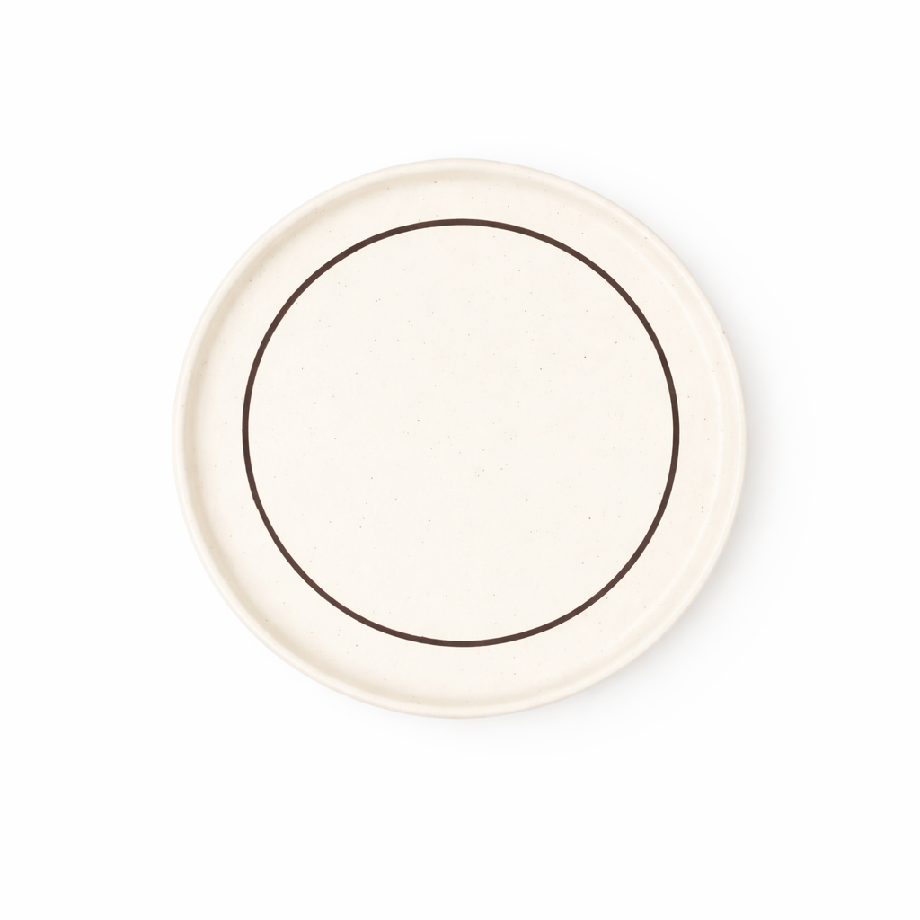 Halo Small Plate | 7.8 In | Speckled White