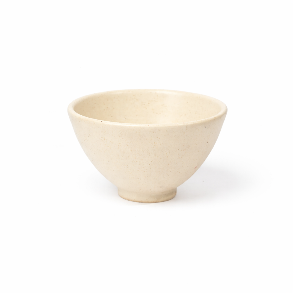 Ivory Flared Studio Bowl