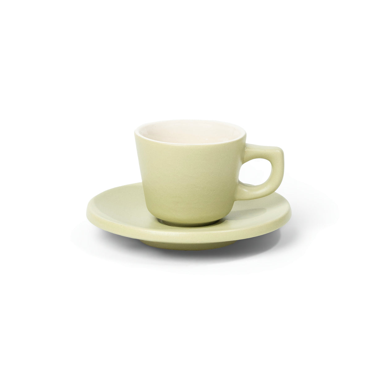 The Daily Drip Espresso Cup & Saucer | Sage Green Matte
