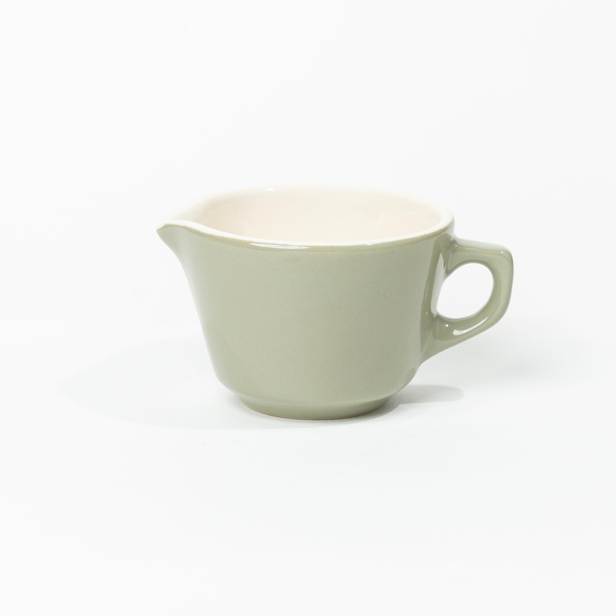 The Daily Drip 220ml Creamer | Sage Green Gloss