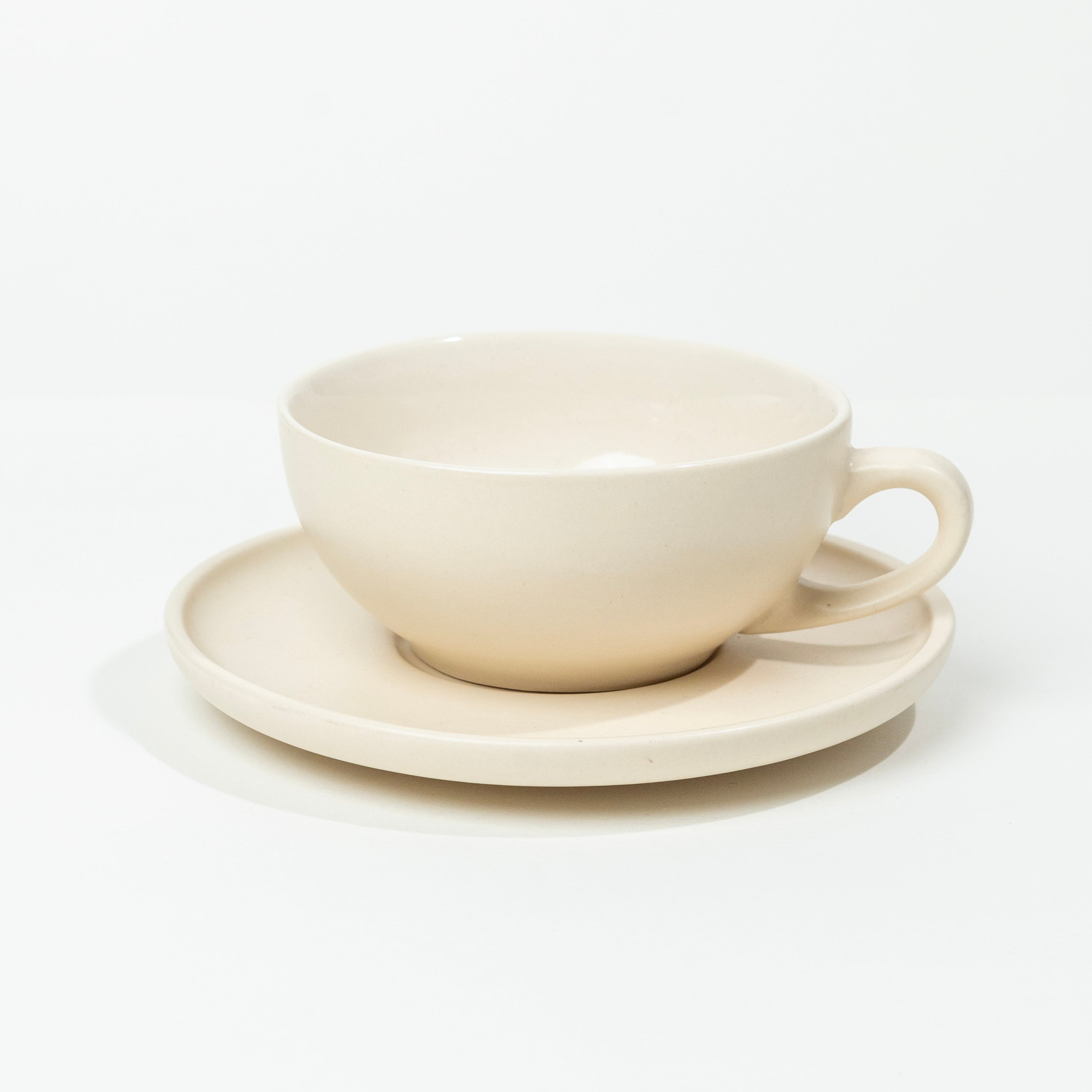 Classico 320ml Cup & Saucer | Linen Matte
