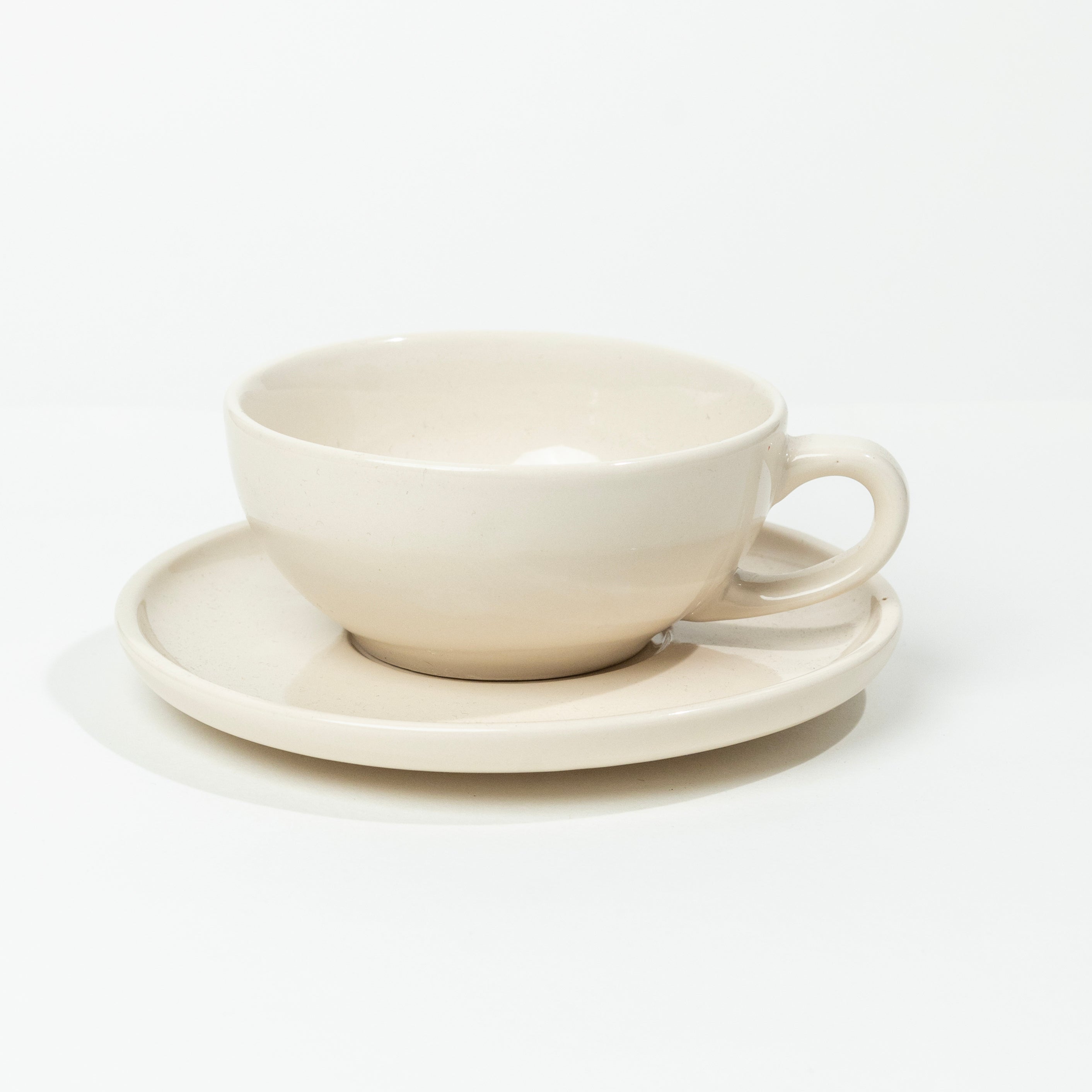 Classico 320ml Cup & Saucer | Linen Gloss