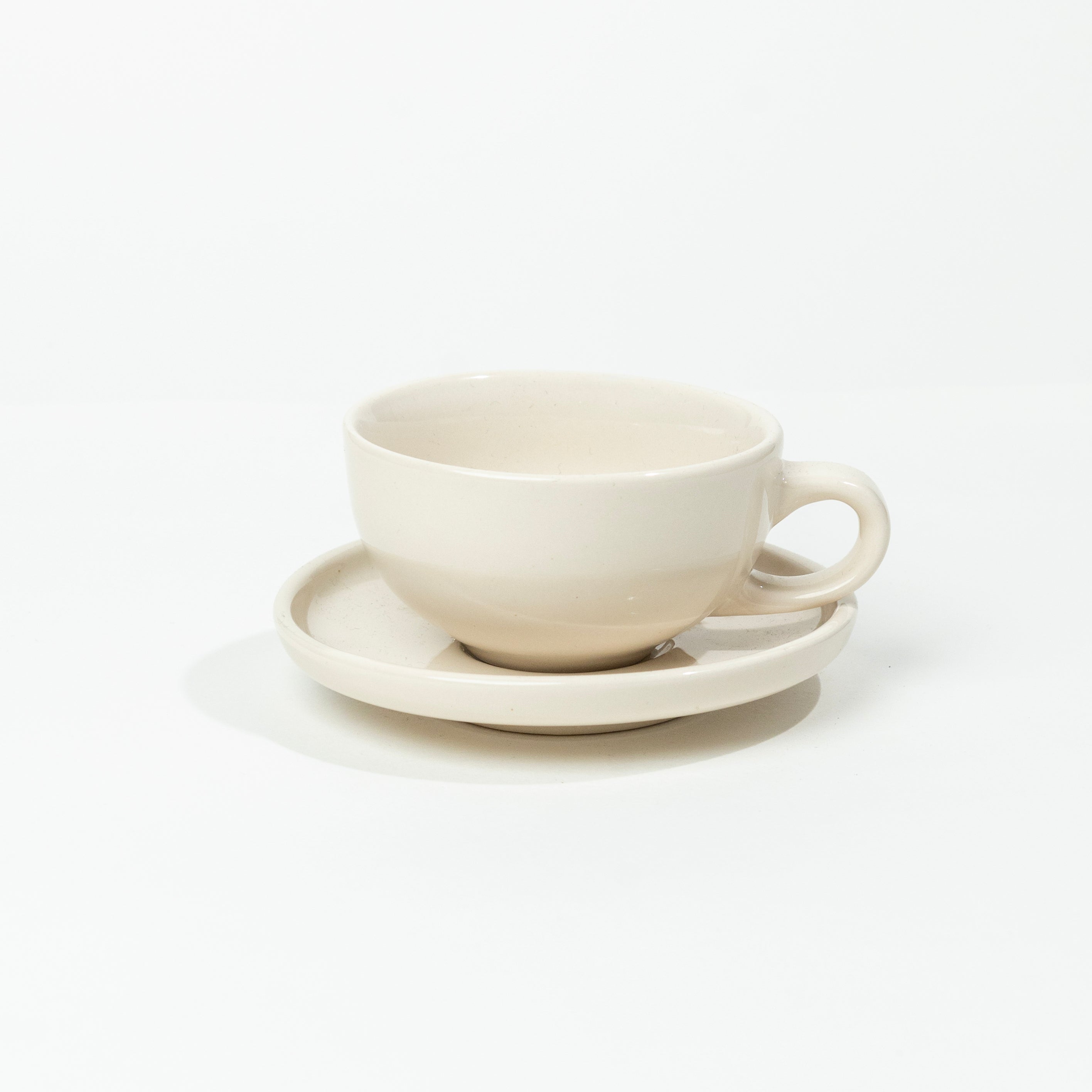 Classico 150ml Cup & Saucer | Linen Gloss