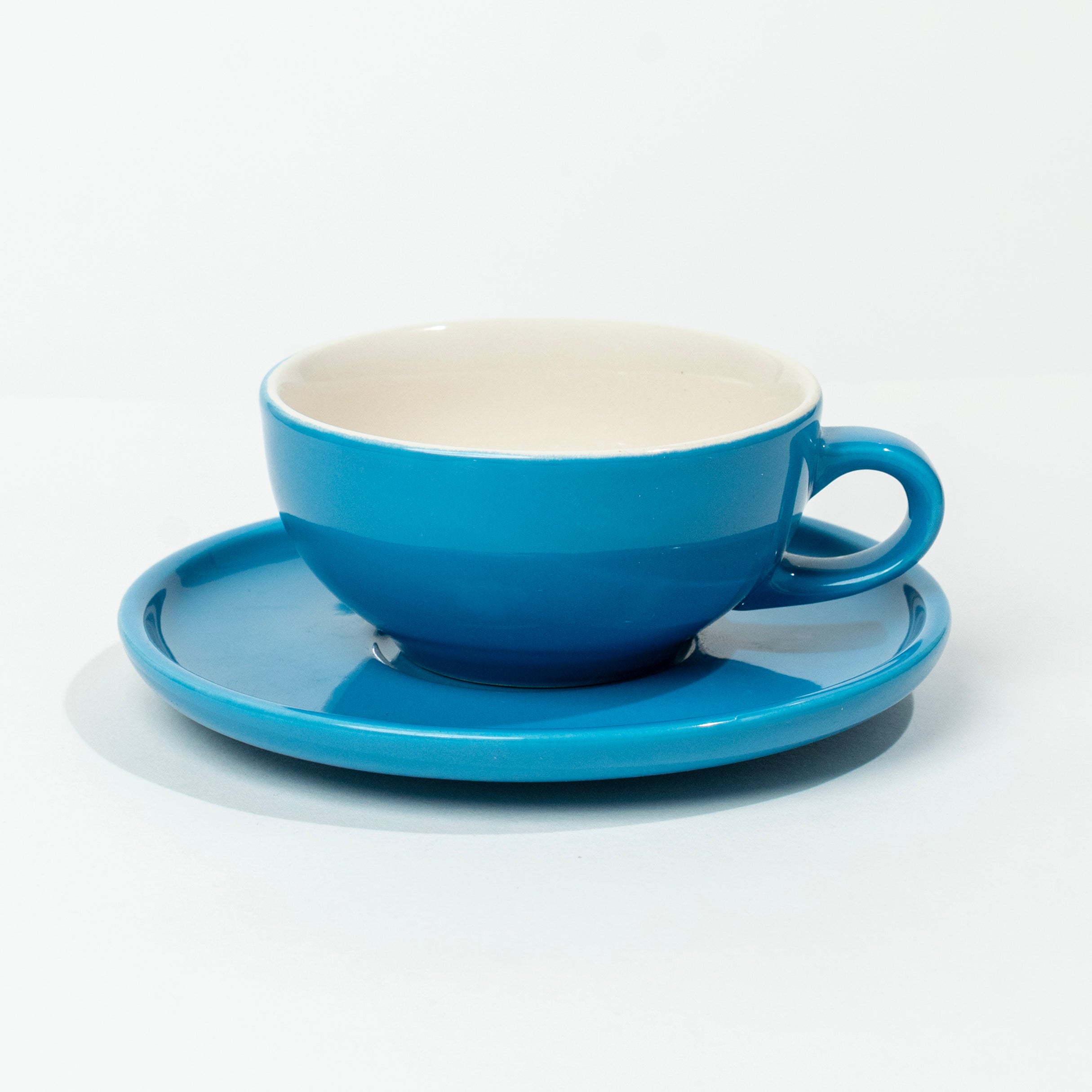Classico 200ml Cup & Saucer | Blue Gloss