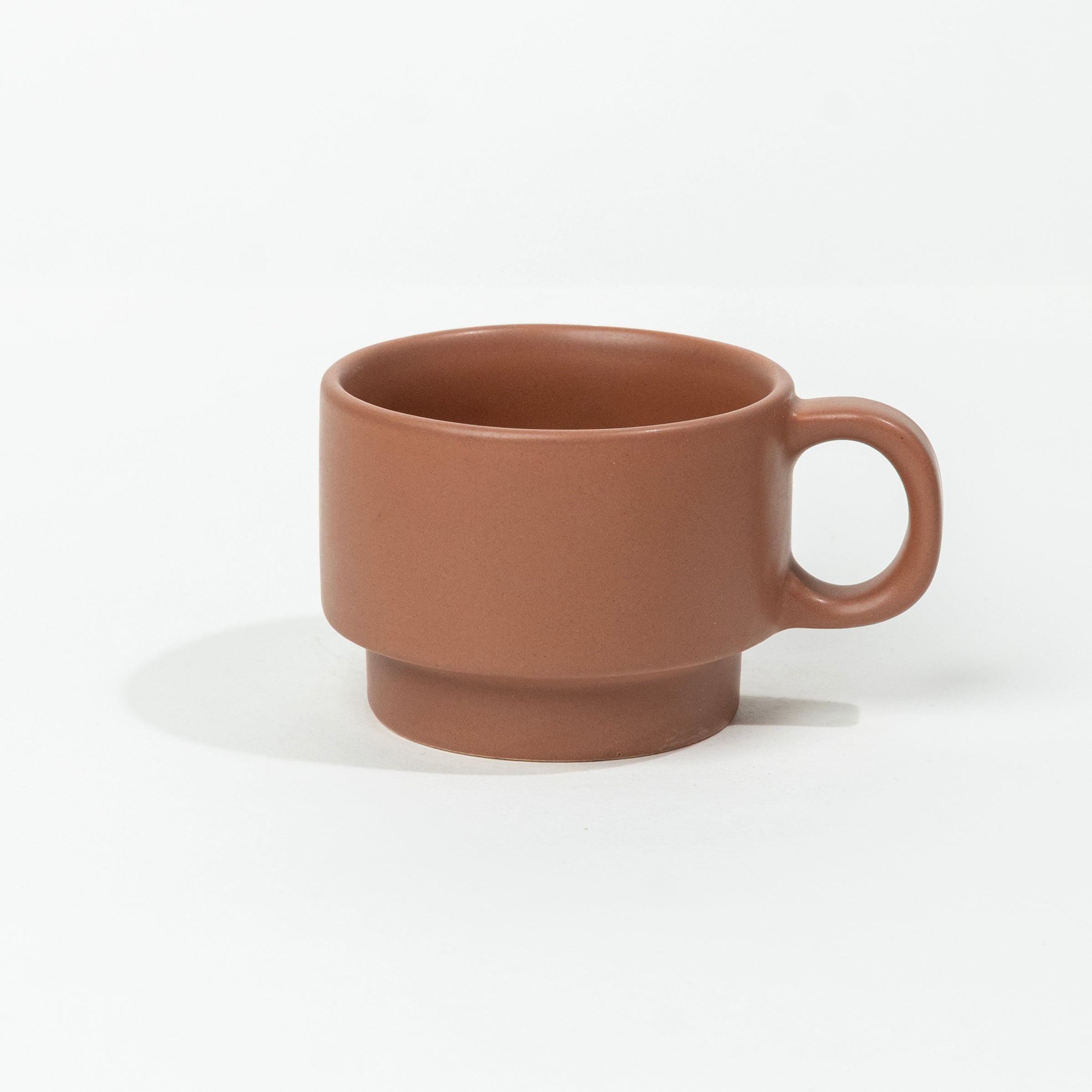 Sip & Stack - 220ml cup - Terracotta Brown