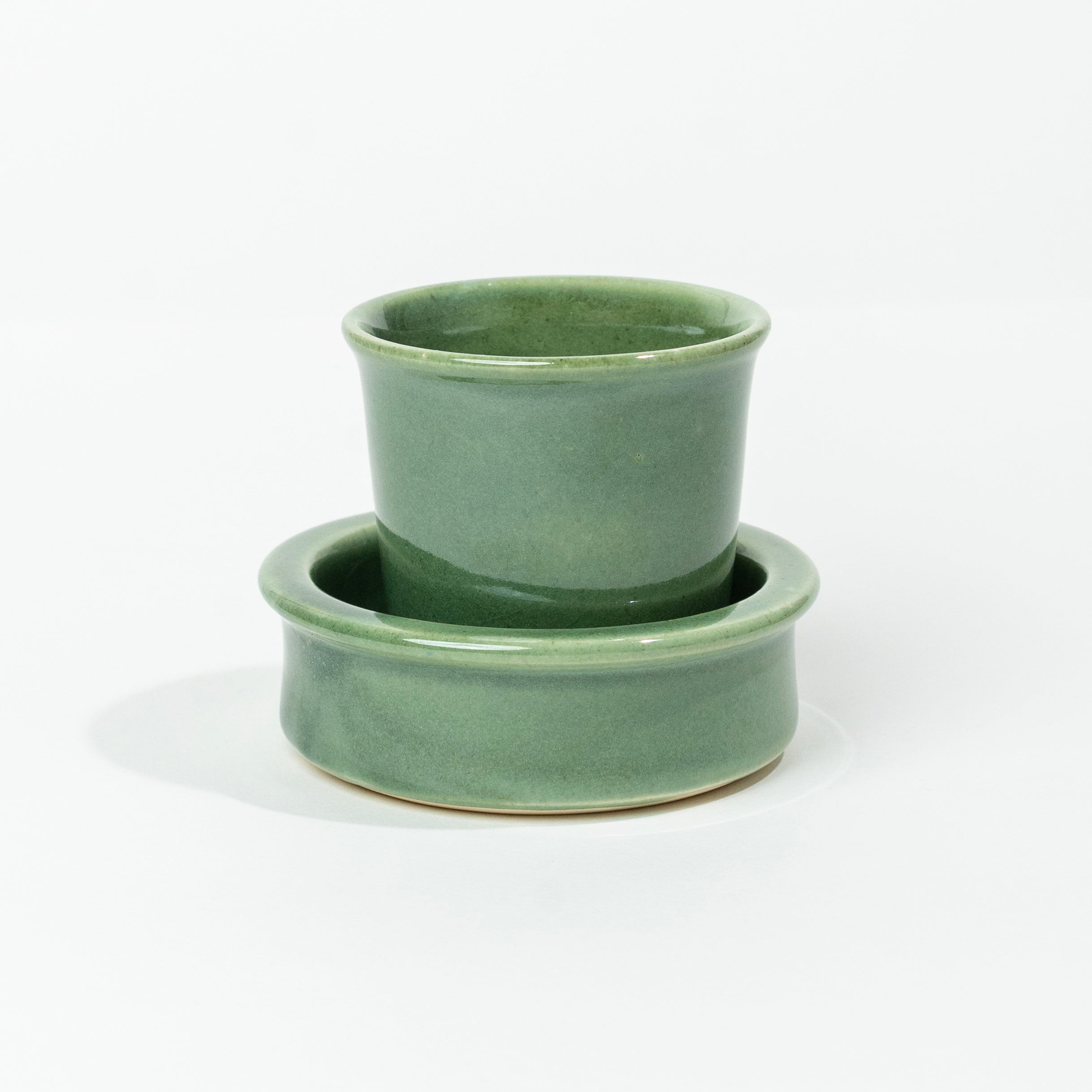 Olive Green Filter Coffee Set