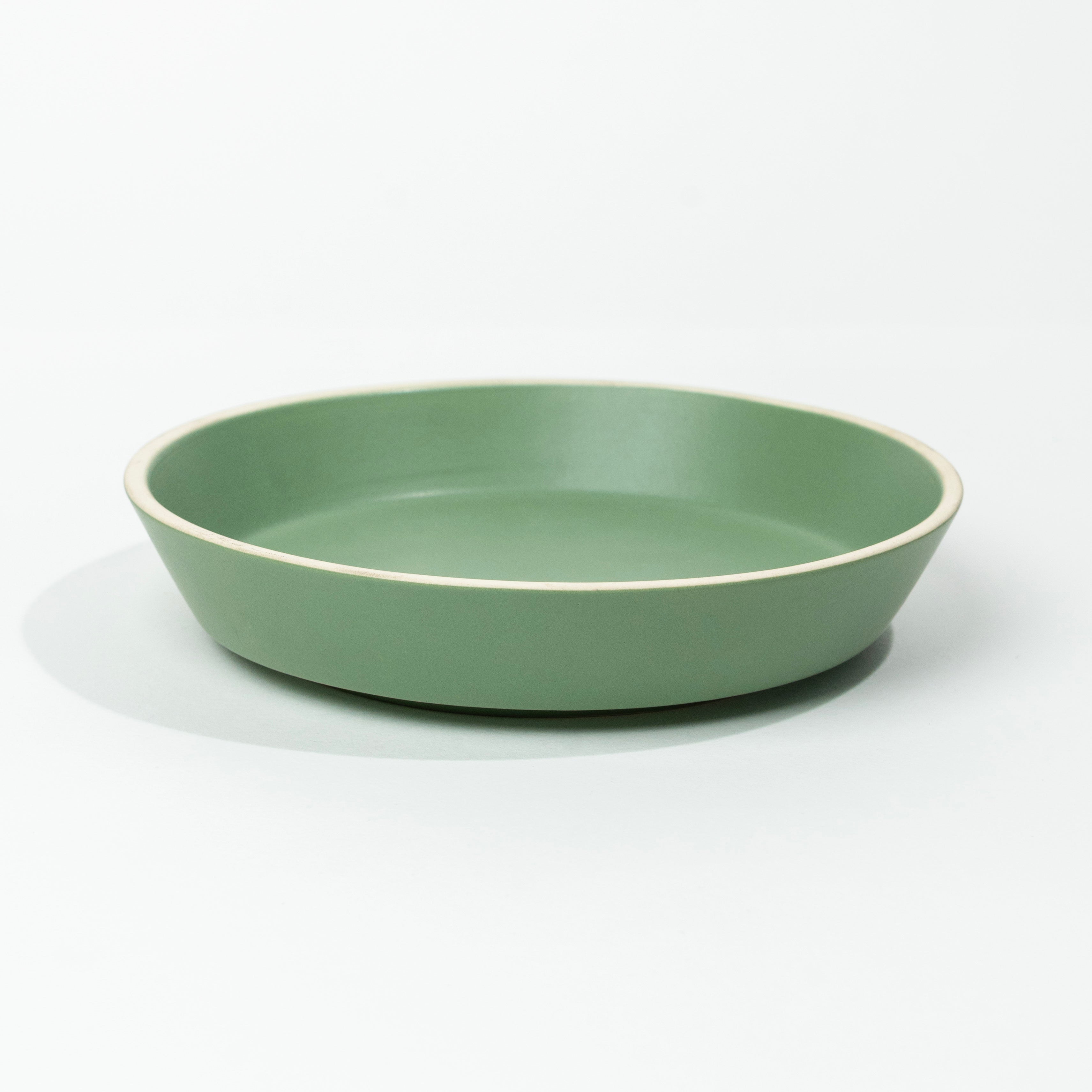 Tilt Angled Deep Plate | 8.6 in | Green