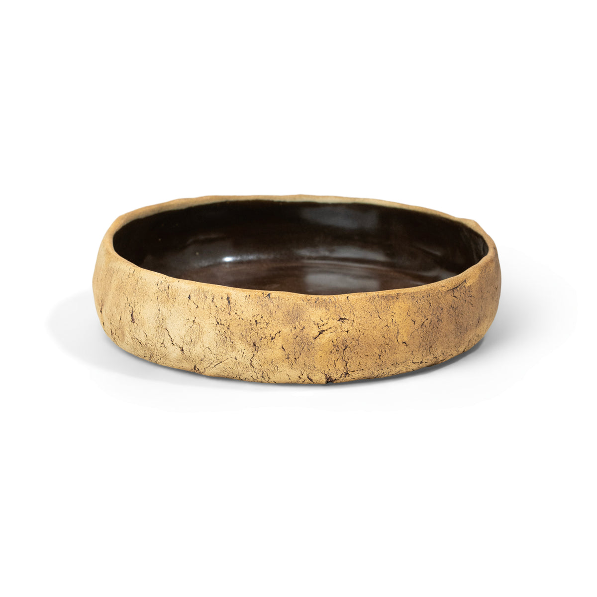 Earthskin Midnight Plate | 7.5 in | Brown