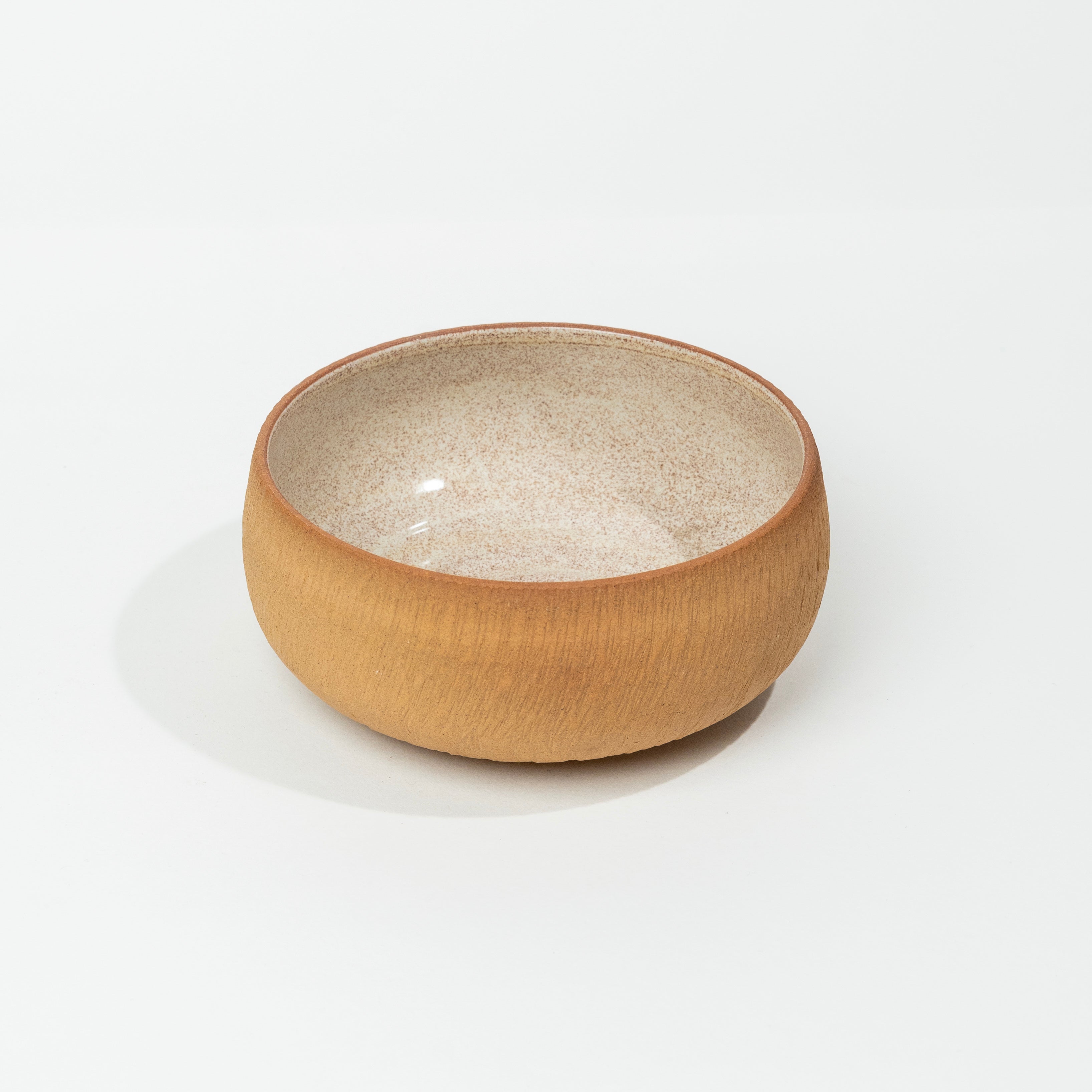 Prthvi Salad Bowl Speckled White - 15cms x 6.5cms