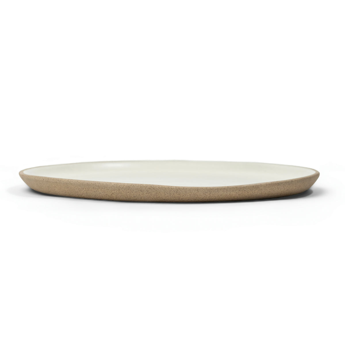 Sandstone Oval Platter | 25cm | Ivory Matte