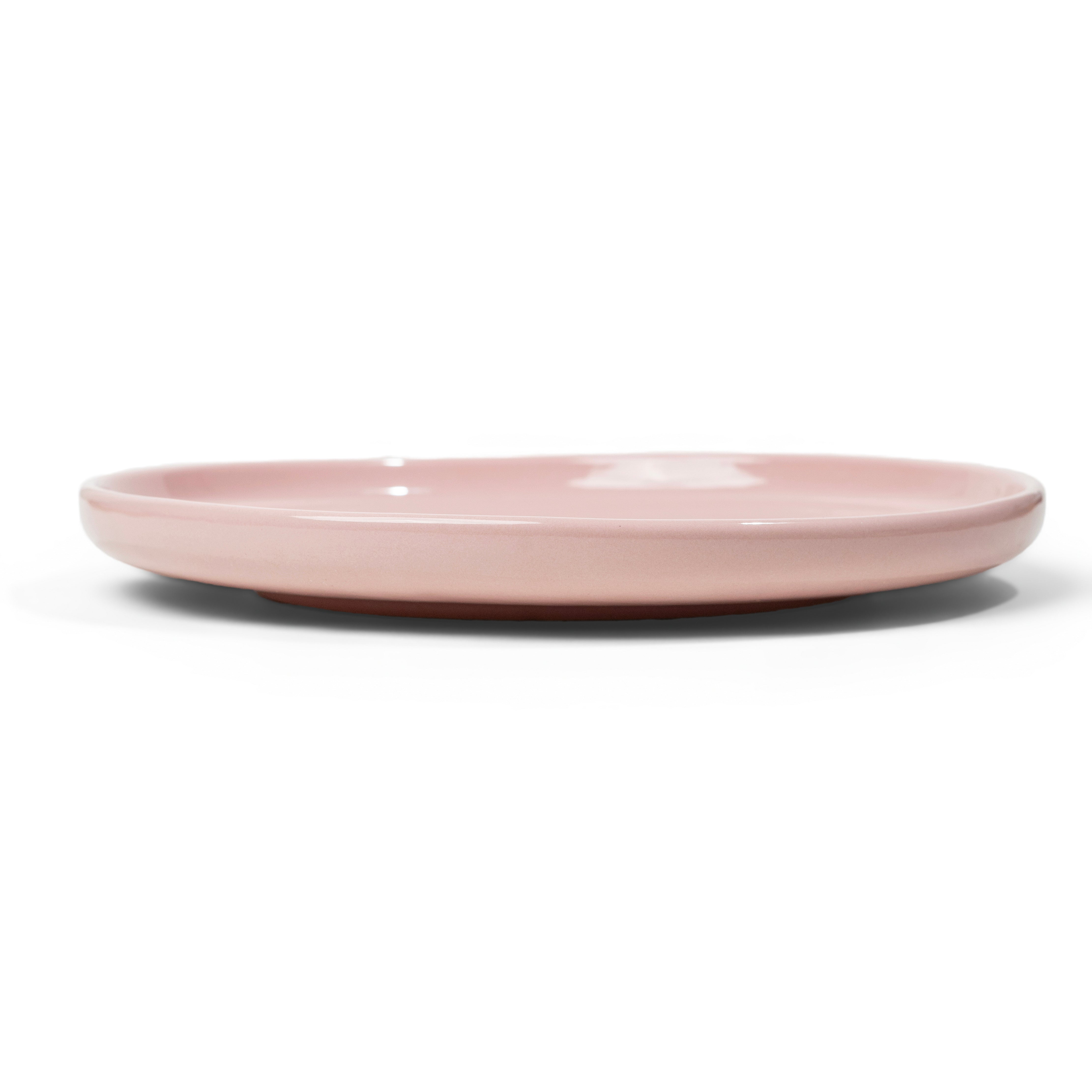 The Daily Drip 10 Inch Large Plate | Pink Gloss