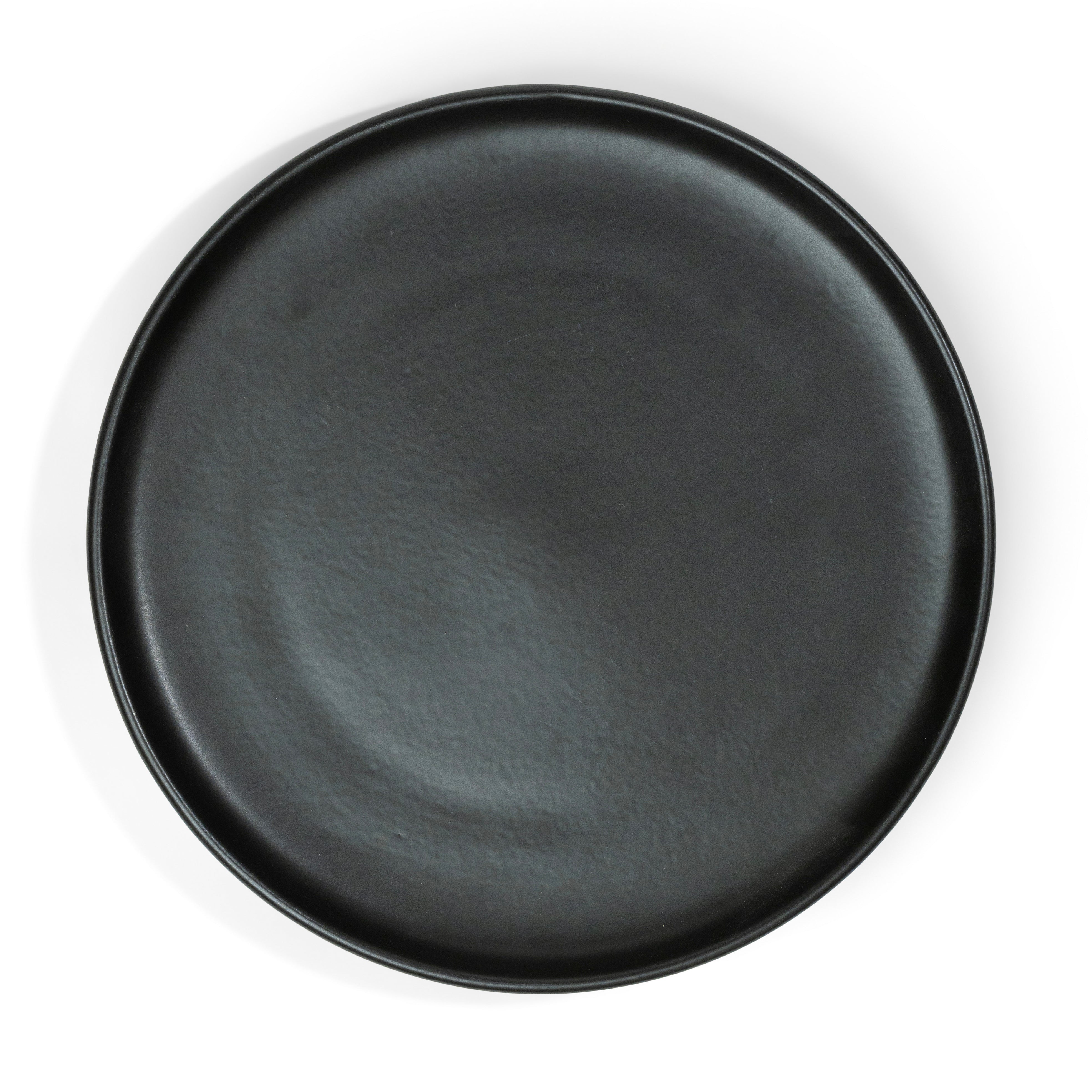 The Daily Drip 10 Inch Large Plate | Matte Black