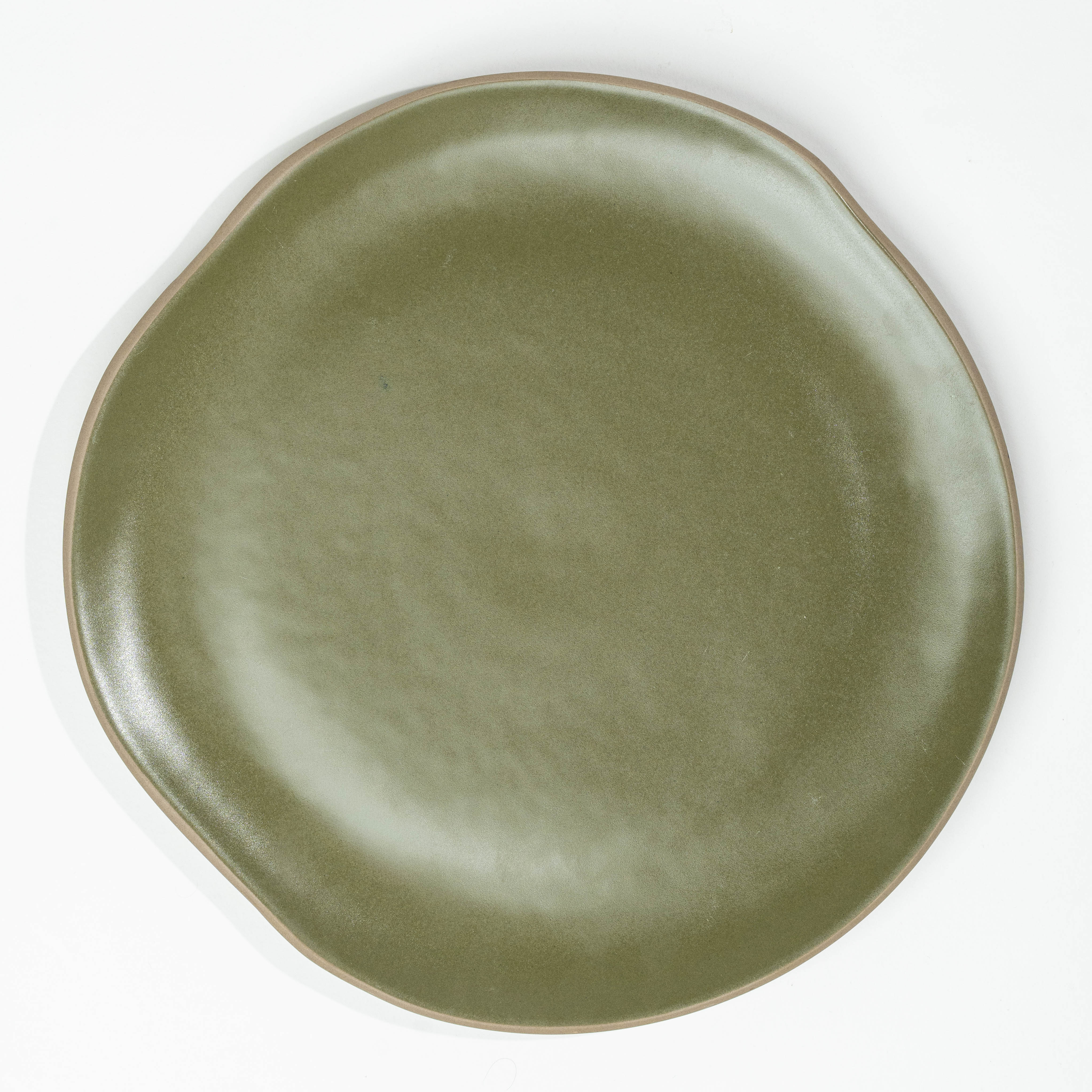Green Large Plate | 11 inches