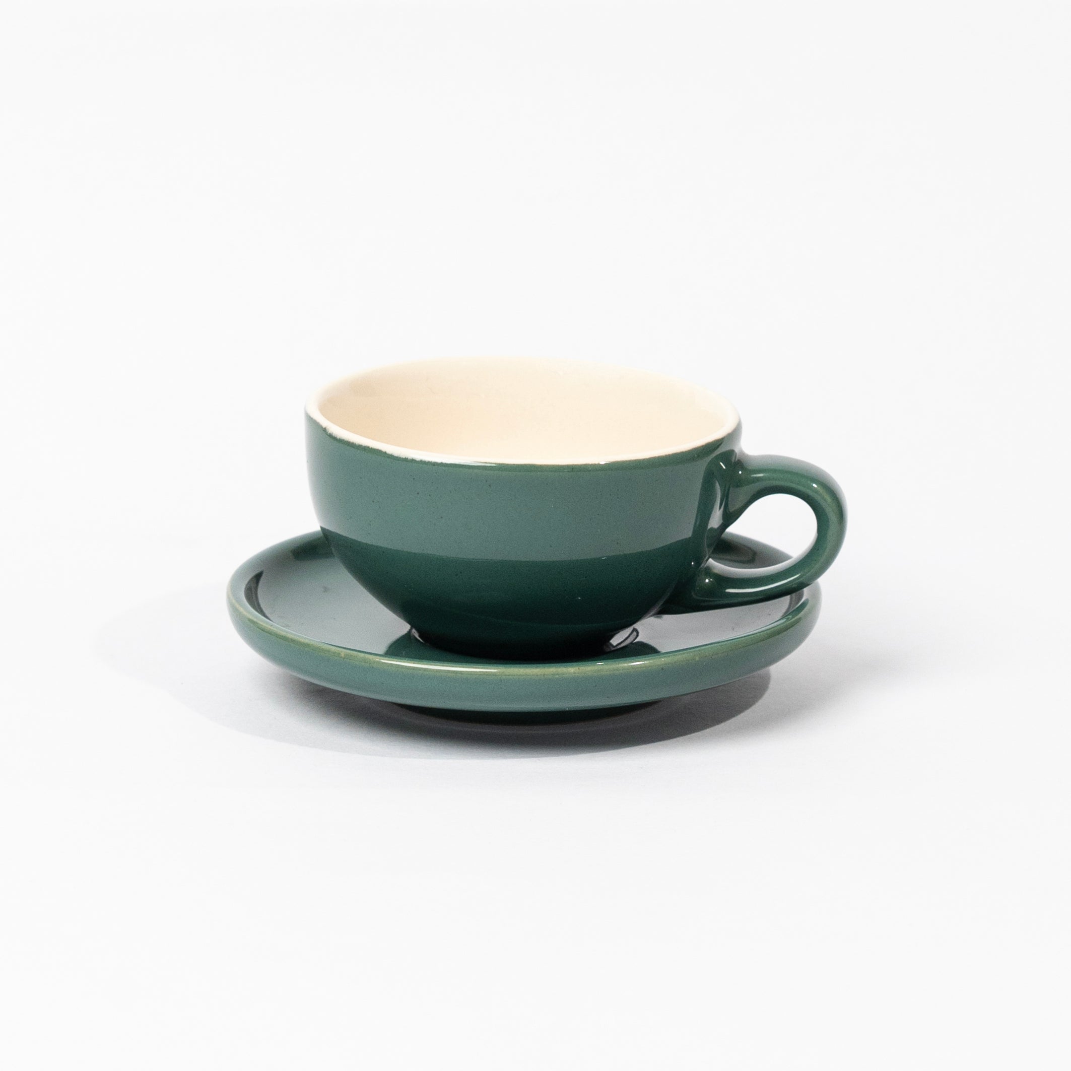 Classico 200ml Cup & Saucer | Forest Green