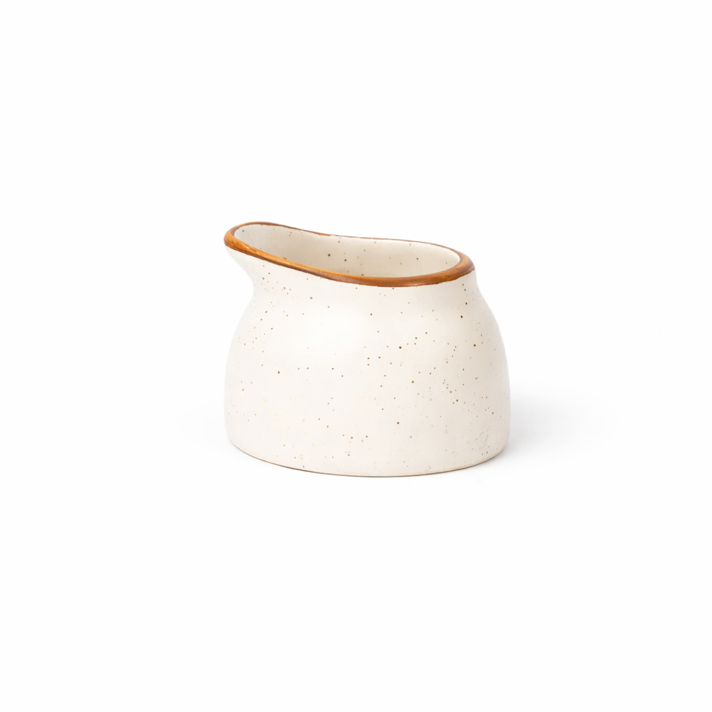 Spout Form 200ml Pourer | Speckled White
