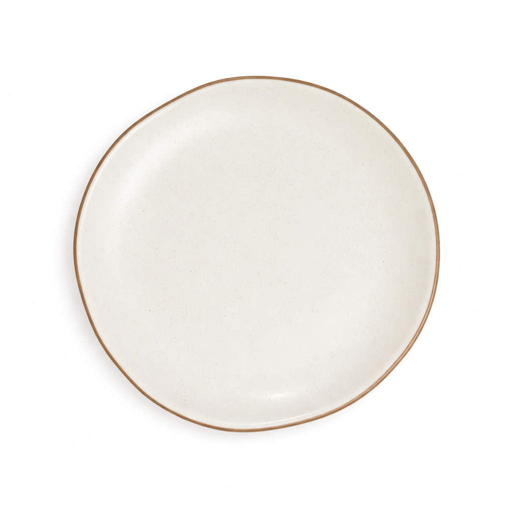 Terra Linen Organic Small Plate | 8 inch