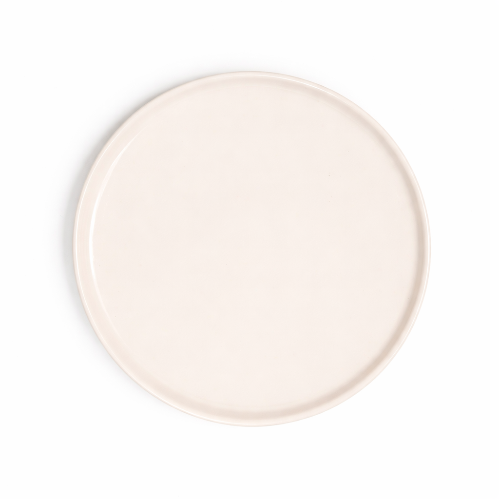 The Daily Drip 10 Inch Large Plate | Linen Gloss