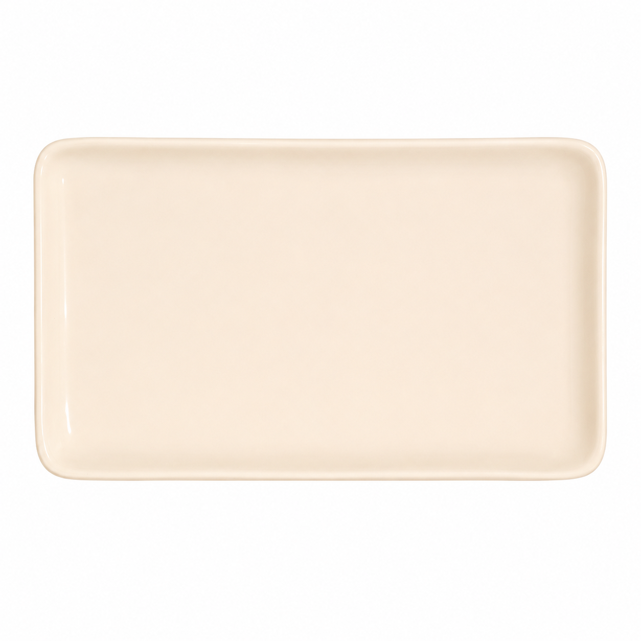 The Daily Drip 10 Inch Rectangular Platter | Linen Gloss