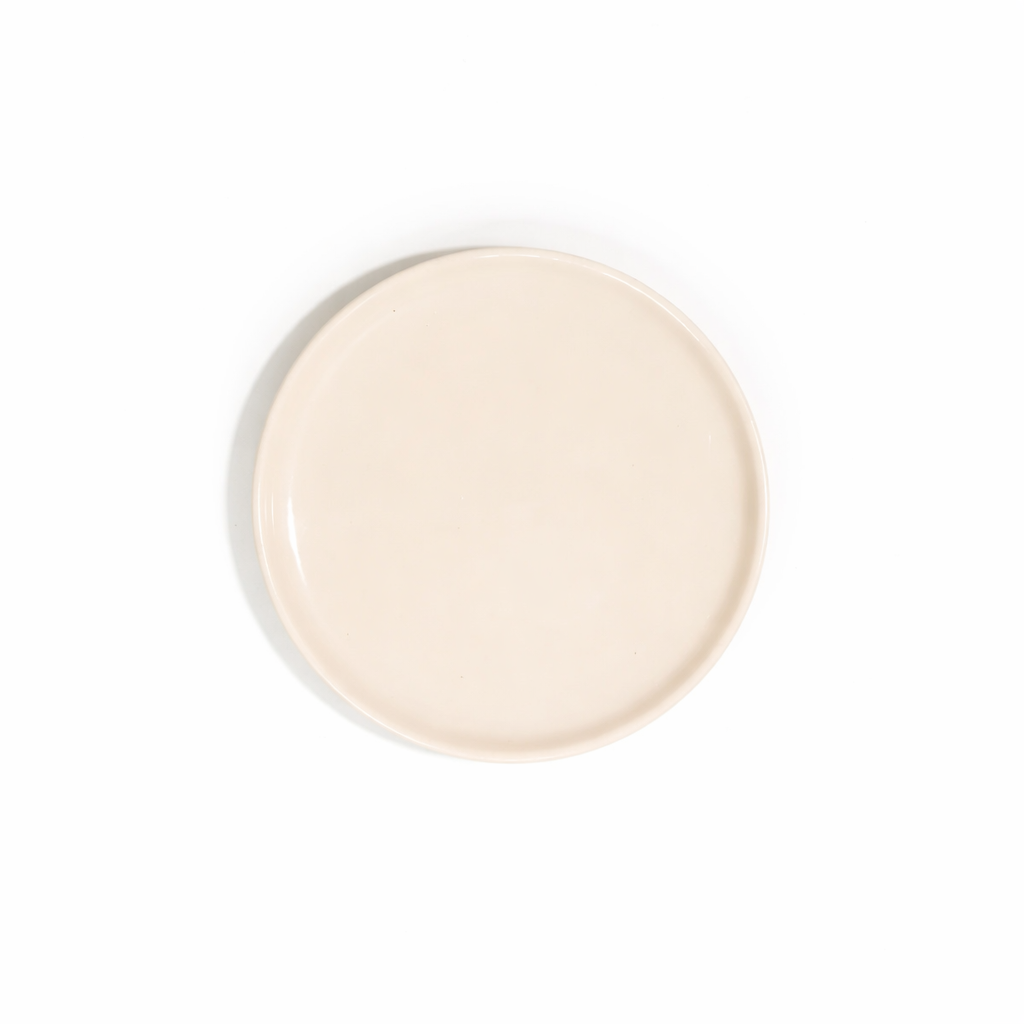 The Daily Drip 8 Inch Small Plate | Linen Gloss